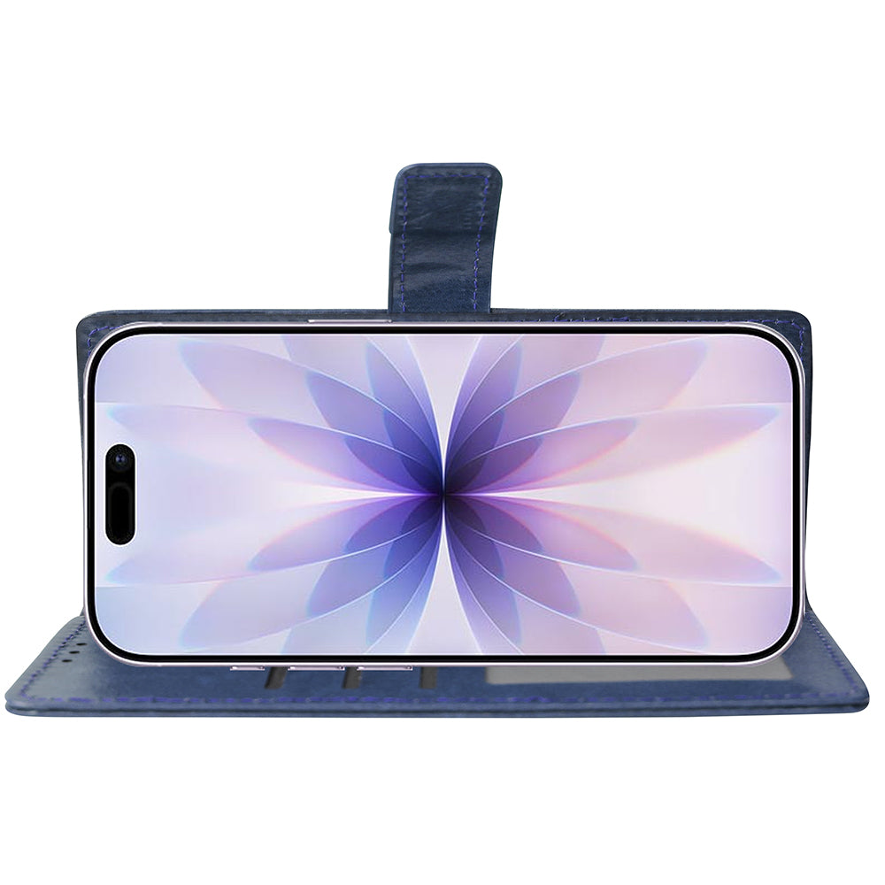 Premium Wallet Flip Cover for Apple iPhone 17