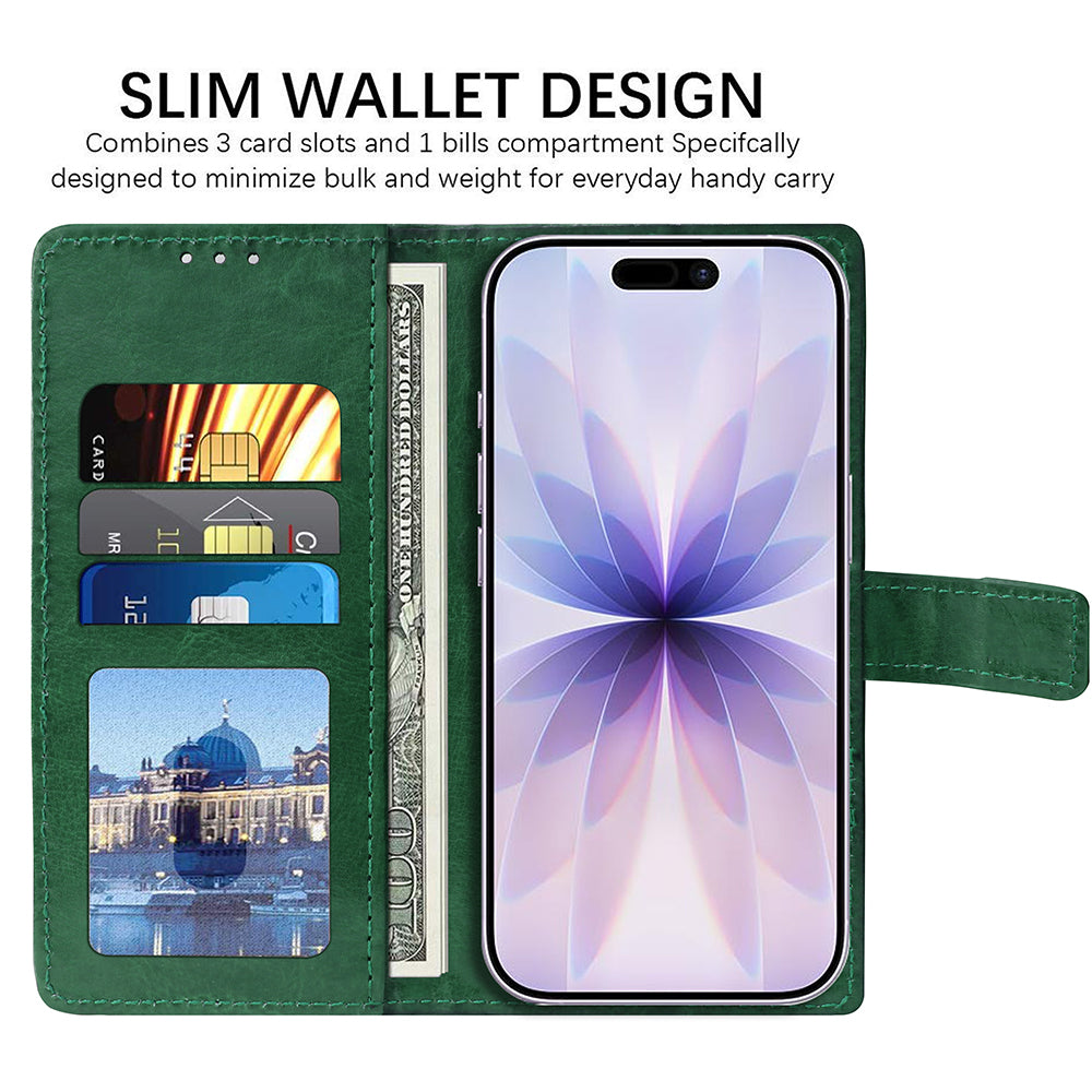Premium Wallet Flip Cover for Apple iPhone 17