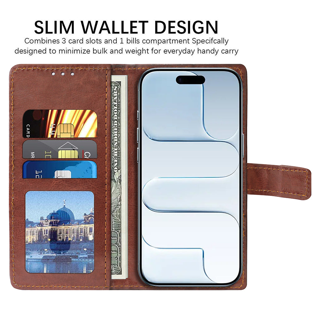 Premium Wallet Flip Cover for Apple iPhone 17 Air
