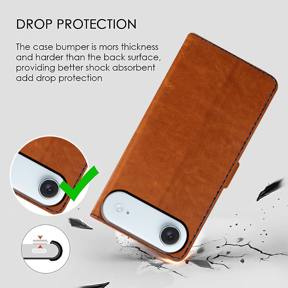 Premium Wallet Flip Cover for Apple iPhone 17 Air