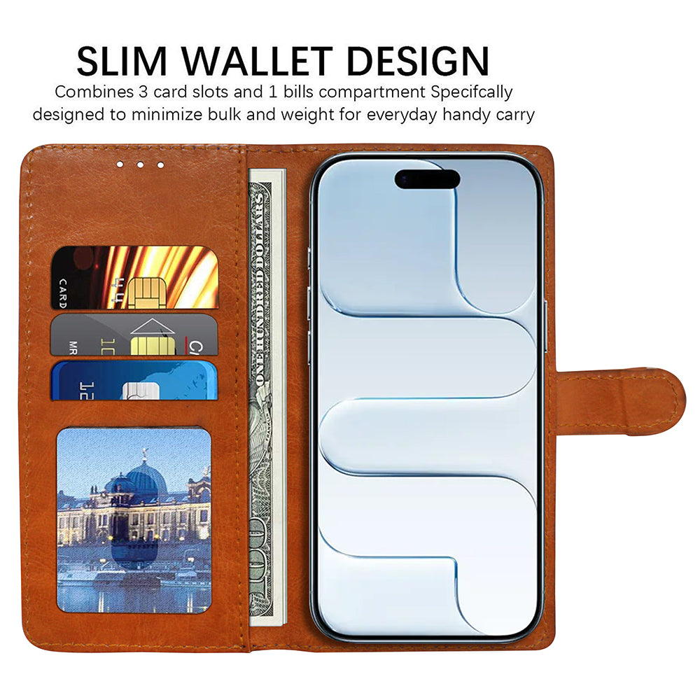 Premium Wallet Flip Cover for Apple iPhone 17 Air
