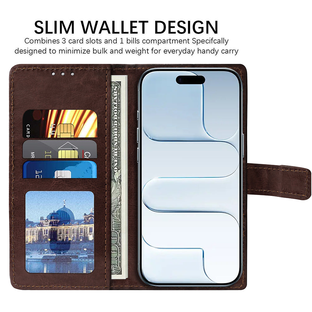 Premium Wallet Flip Cover for Apple iPhone 17 Air