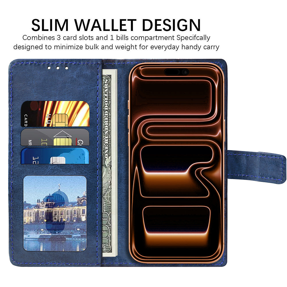 Premium Wallet Flip Cover for Apple iPhone 17 Pro Max