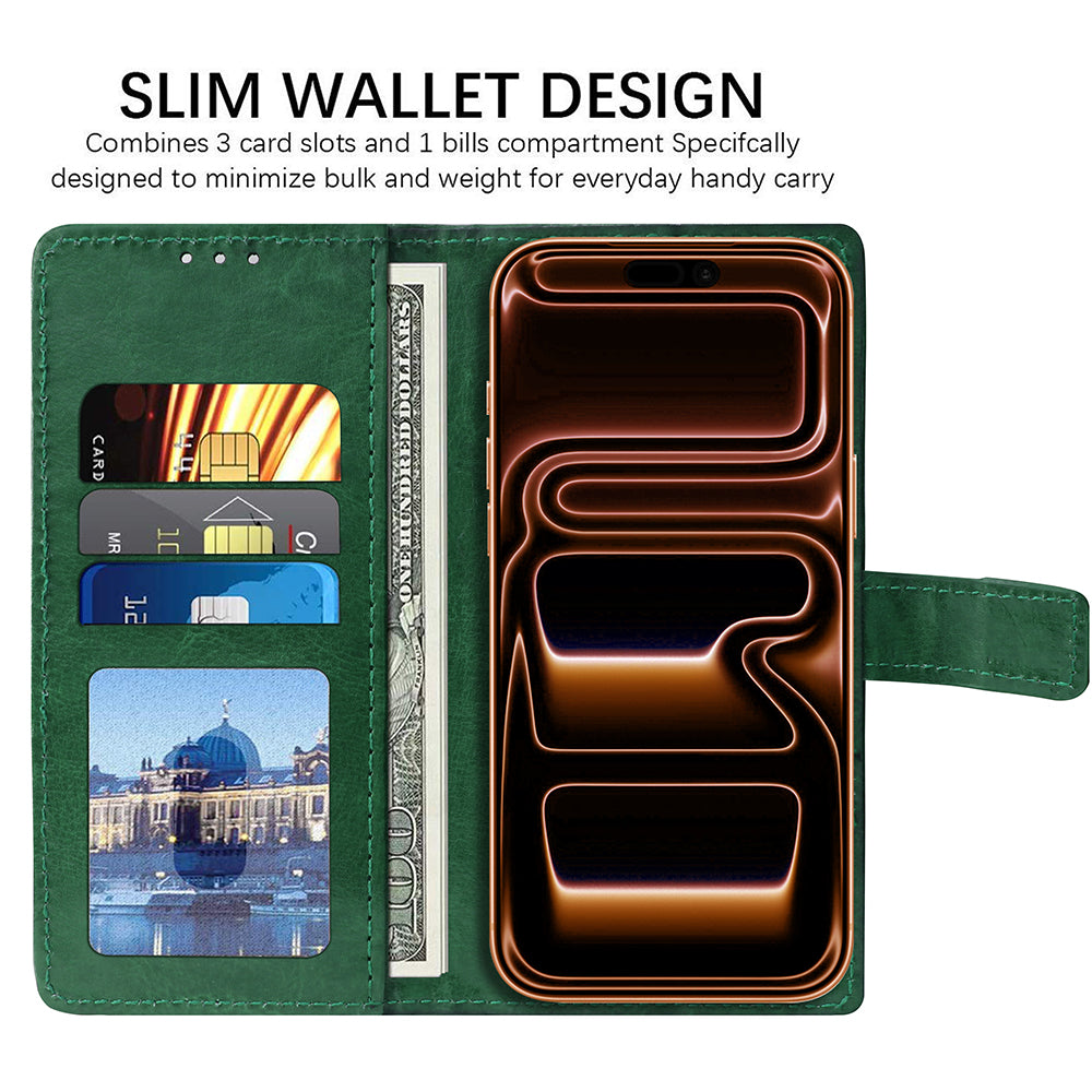 Premium Wallet Flip Cover for Apple iPhone 17 Pro Max