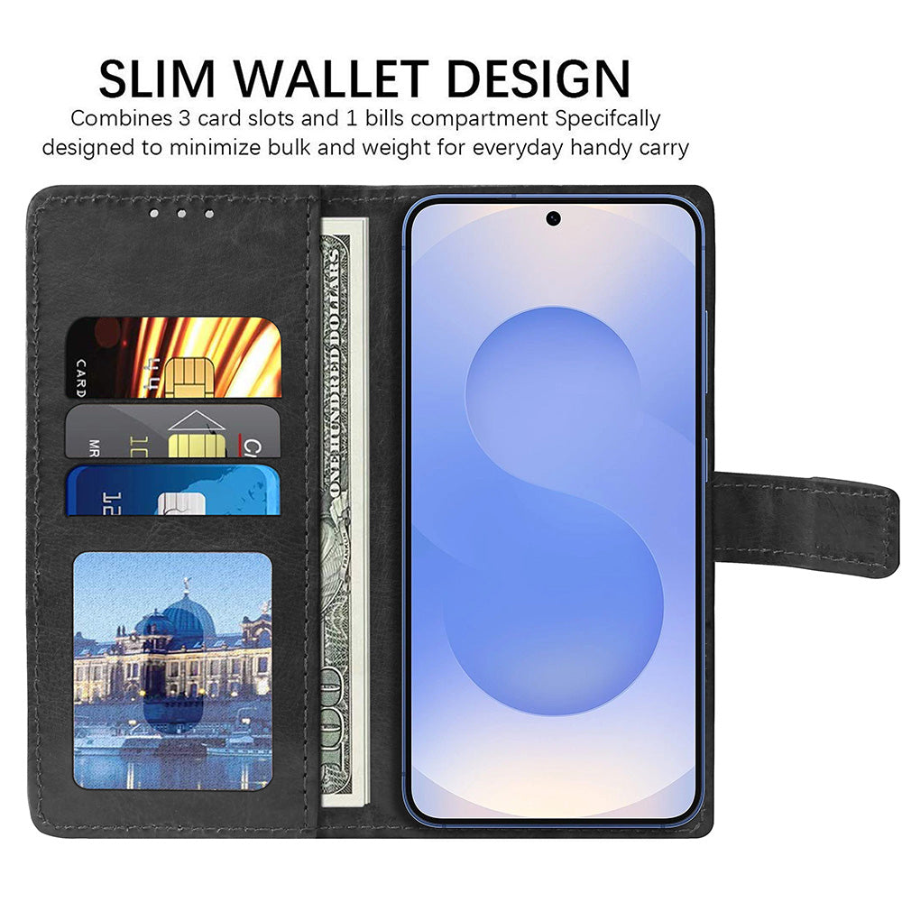Premium Wallet Flip Cover for Samsung Galaxy S24 FE 5G