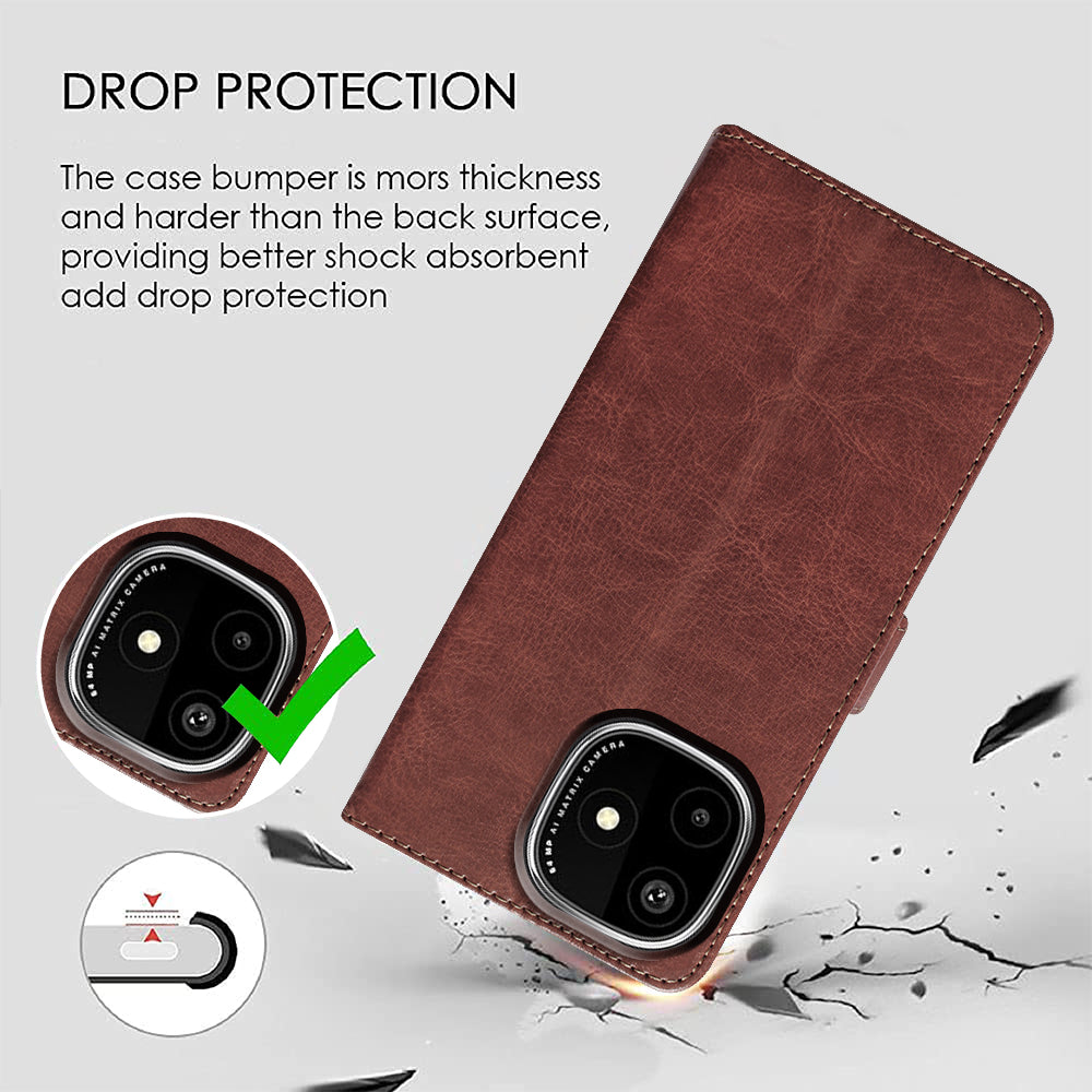 Premium Wallet Flip Cover for Lava Play Ultra 5G