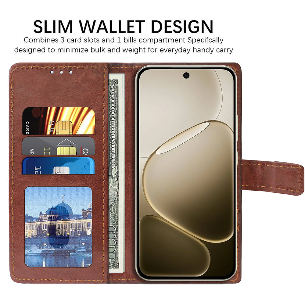 Premium Wallet Flip Cover for Oppo F31 Pro 5G