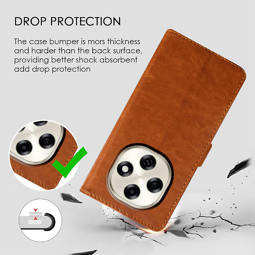 Premium Wallet Flip Cover for Oppo F31 Pro 5G