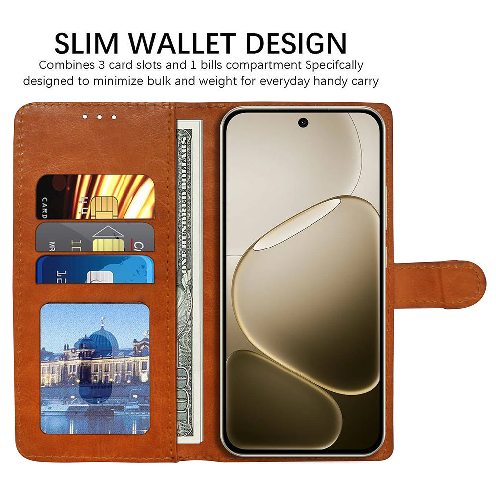 Premium Wallet Flip Cover for Oppo F31 Pro 5G