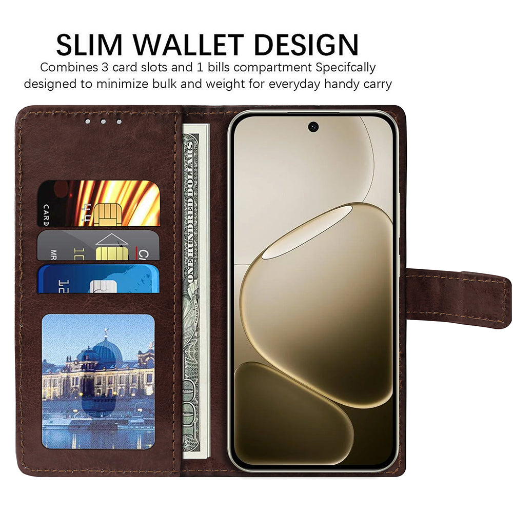 Premium Wallet Flip Cover for Oppo F31 Pro 5G