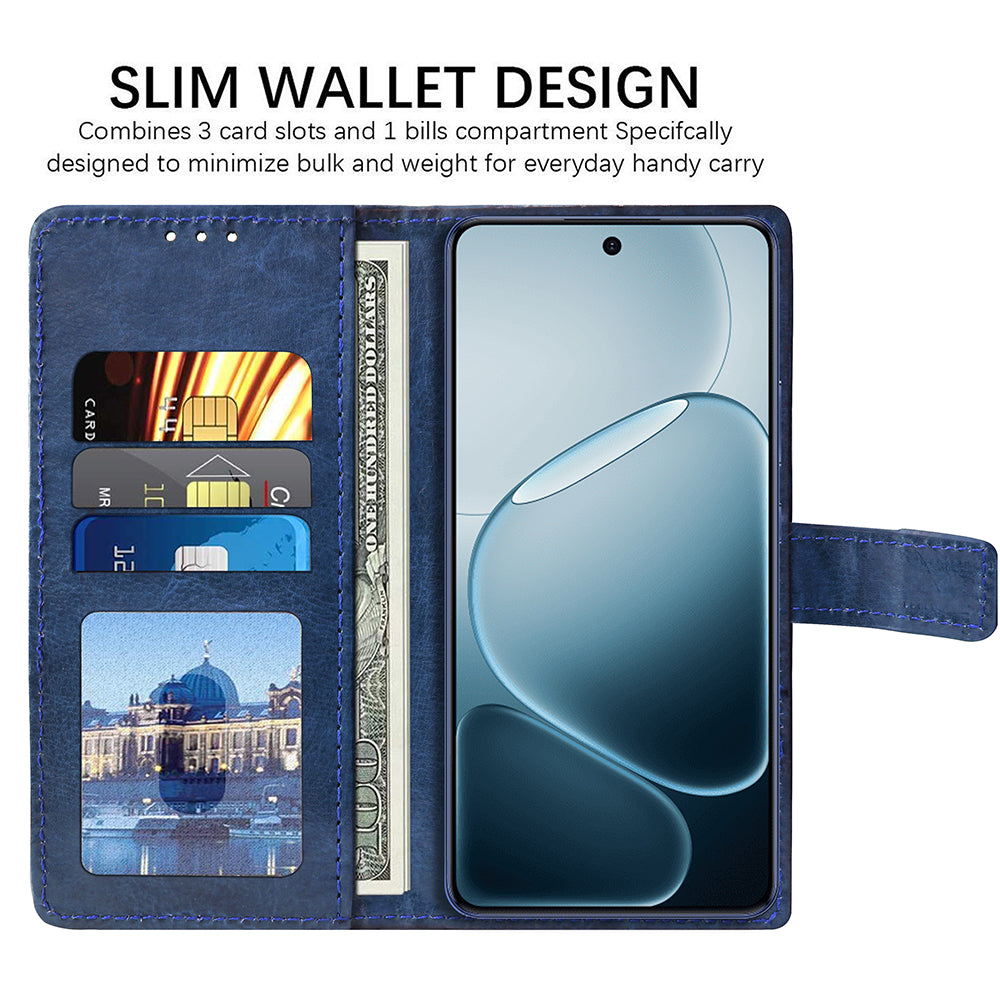 Premium Wallet Flip Cover for Oppo F31 Pro Plus 5G