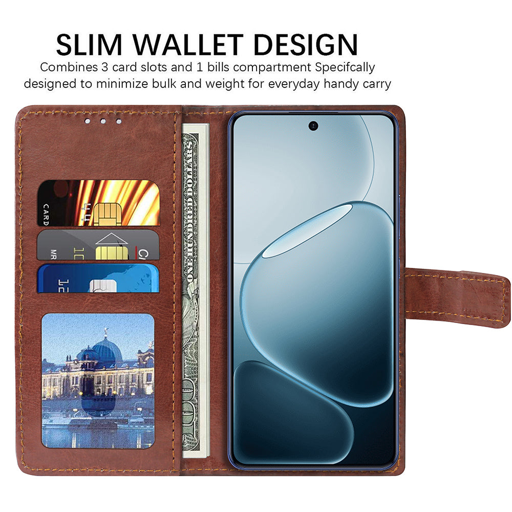 Premium Wallet Flip Cover for Oppo F31 Pro Plus 5G
