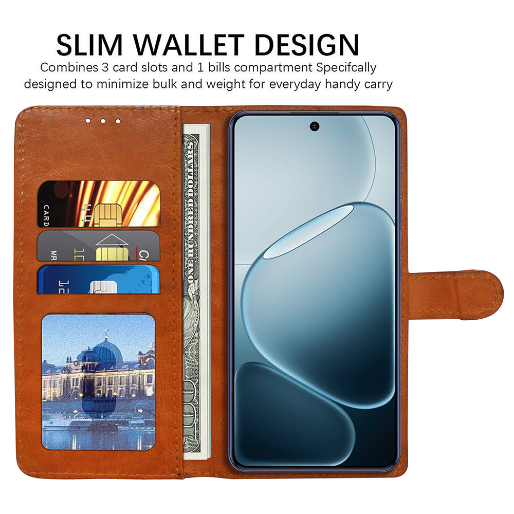 Premium Wallet Flip Cover for Oppo F31 Pro Plus 5G