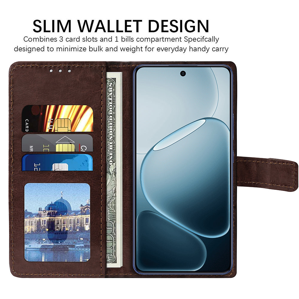 Premium Wallet Flip Cover for Oppo F31 Pro Plus 5G