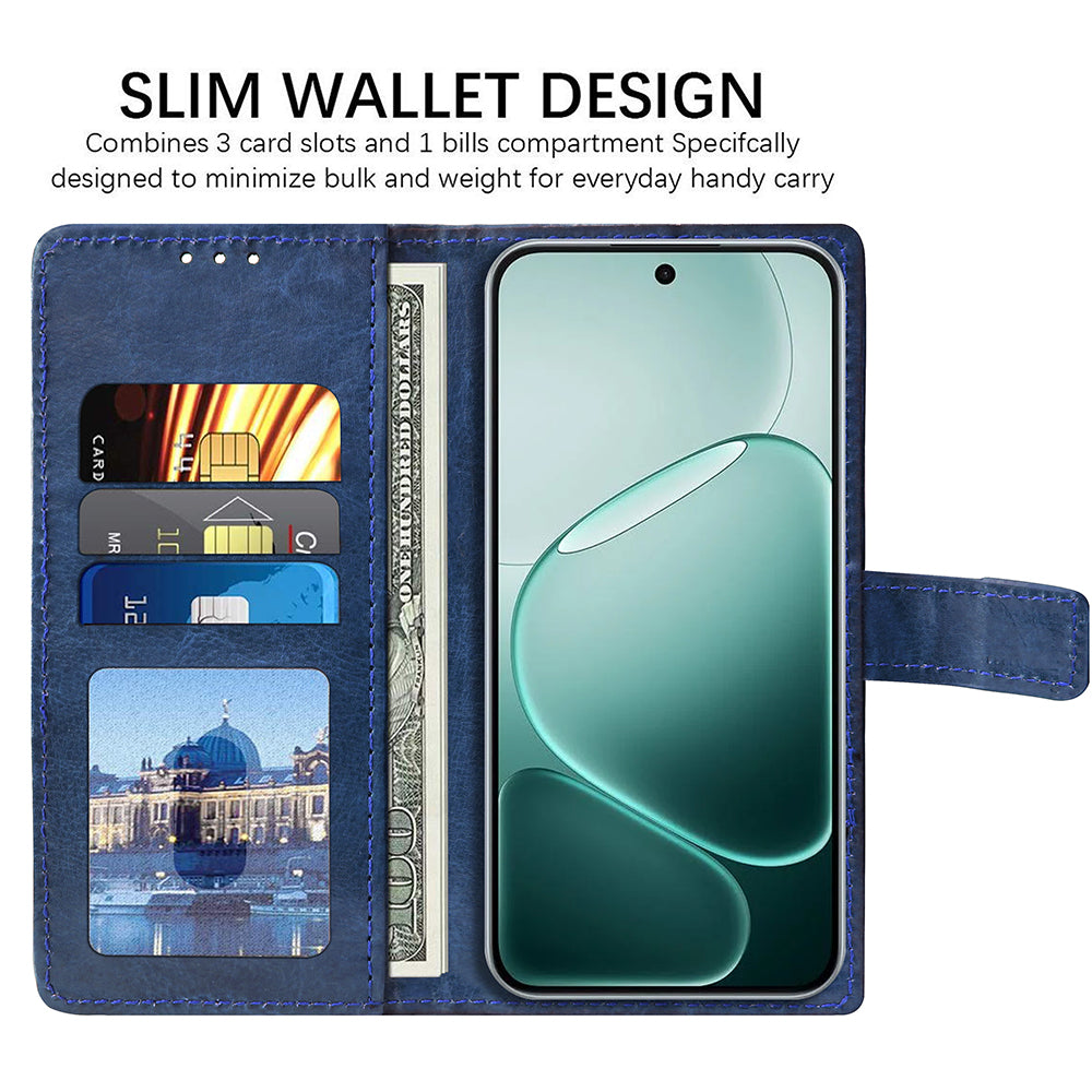 Premium Wallet Flip Cover for Oppo F31 5G