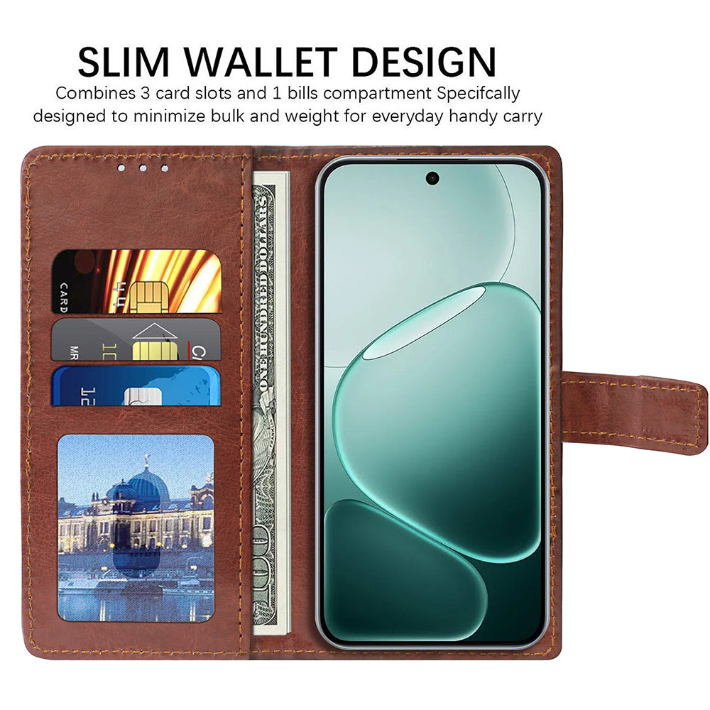 Premium Wallet Flip Cover for Oppo F31 5G
