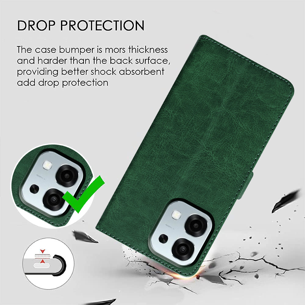Premium Wallet Flip Cover for Oppo F31 5G