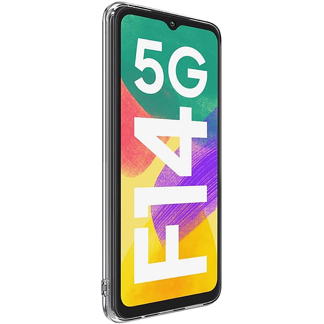 Color Stripes Designer 2D Printed Back Case Cover for Samsung Galaxy F14 5G