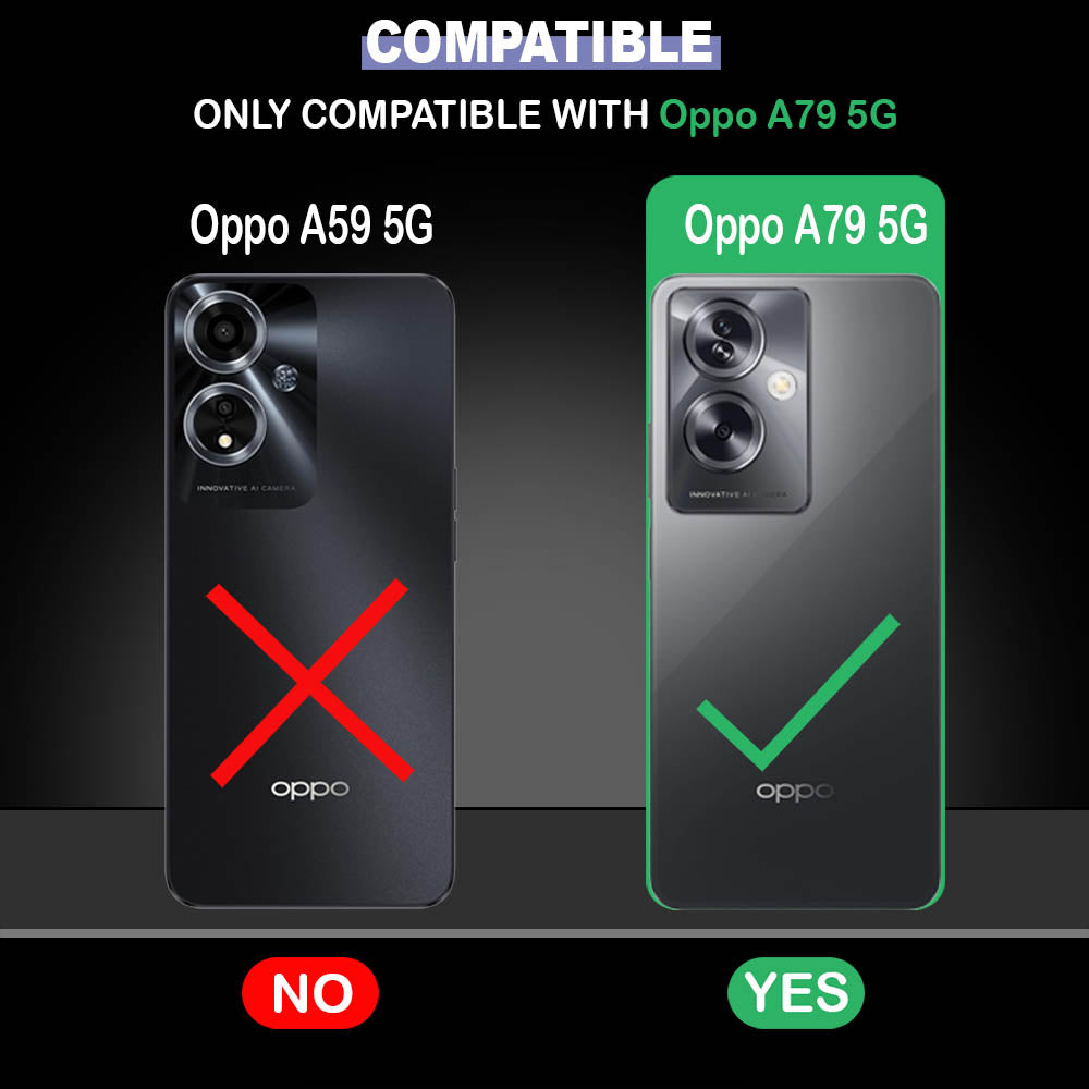 3D Circles Designer 2D Printed Back Case Cover for Oppo A79 5G