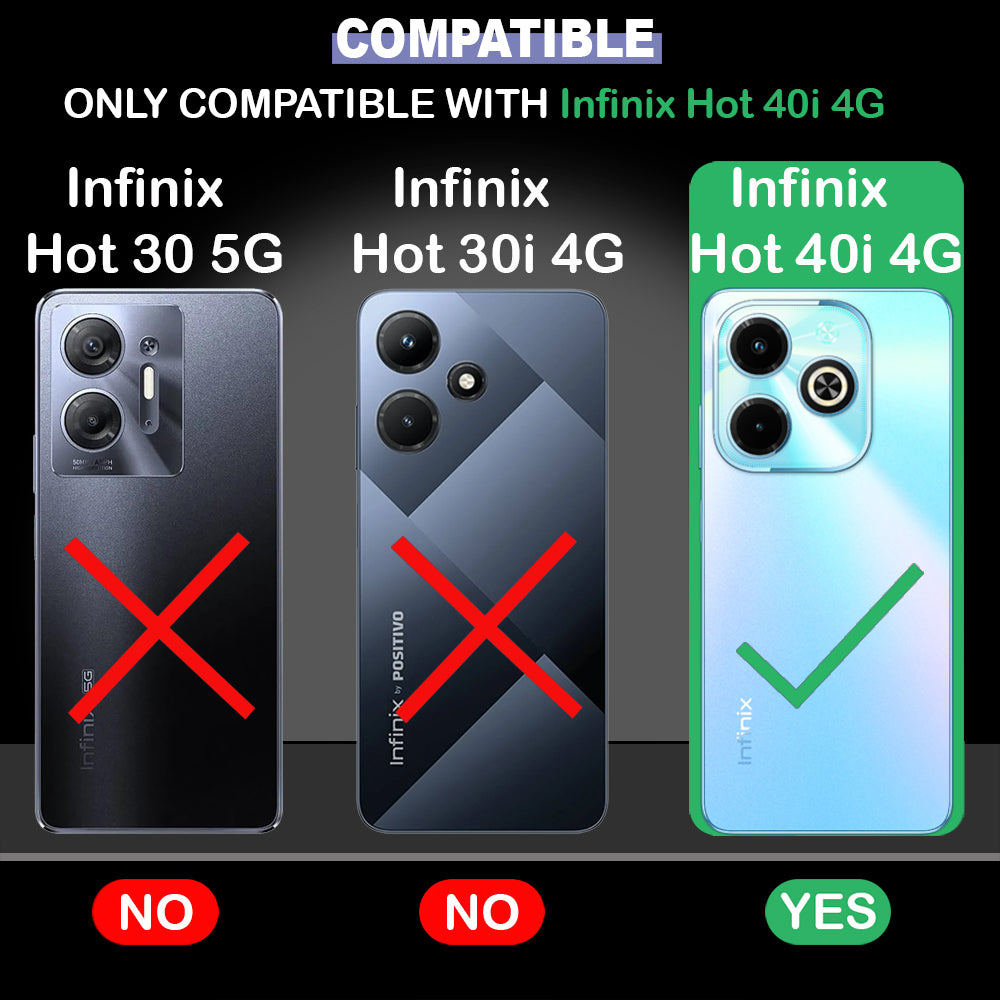 Cute Panda Designer 2D Printed Back Case Cover for Infinix Hot 40i 4G / Tecno Spark GO (2024) 4G