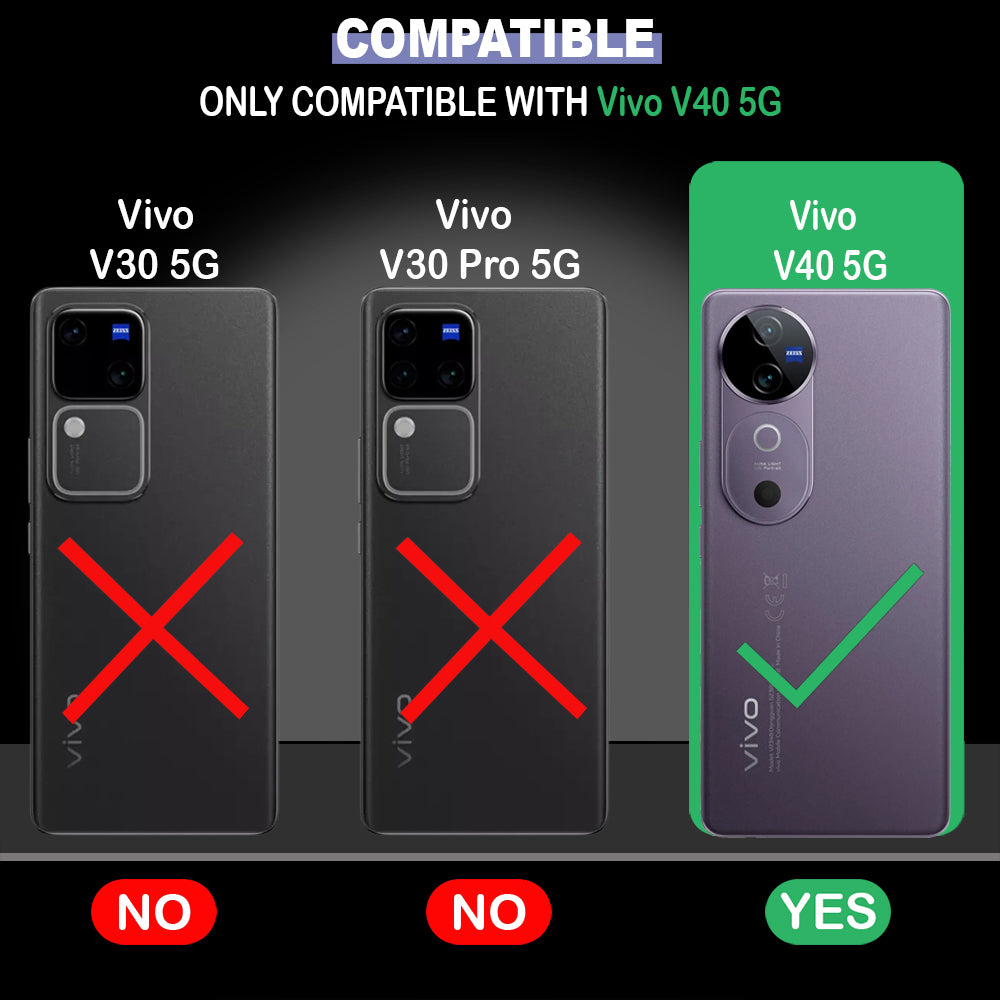 3D Balloons Design Designer 2D Printed Back Case Cover for Vivo V40 5G / V40 Pro 5G