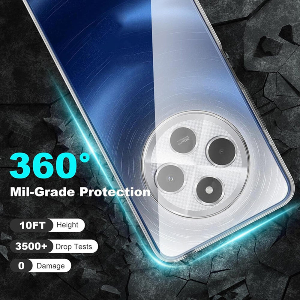 Clear Case for Mi Redmi A4 5G / 14C 5G / 14R 5G / Poco C75 5G