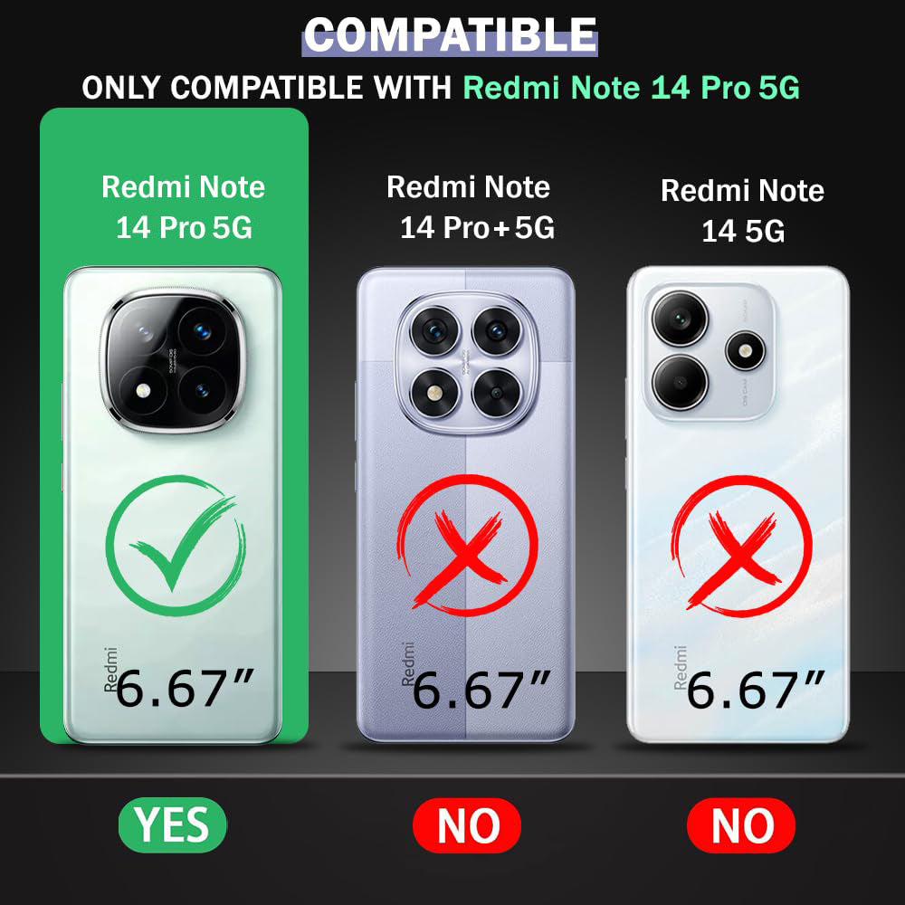 3D Balloons Design Designer 2D Printed Back Case Cover for Mi Redmi Note 14 Pro 5G