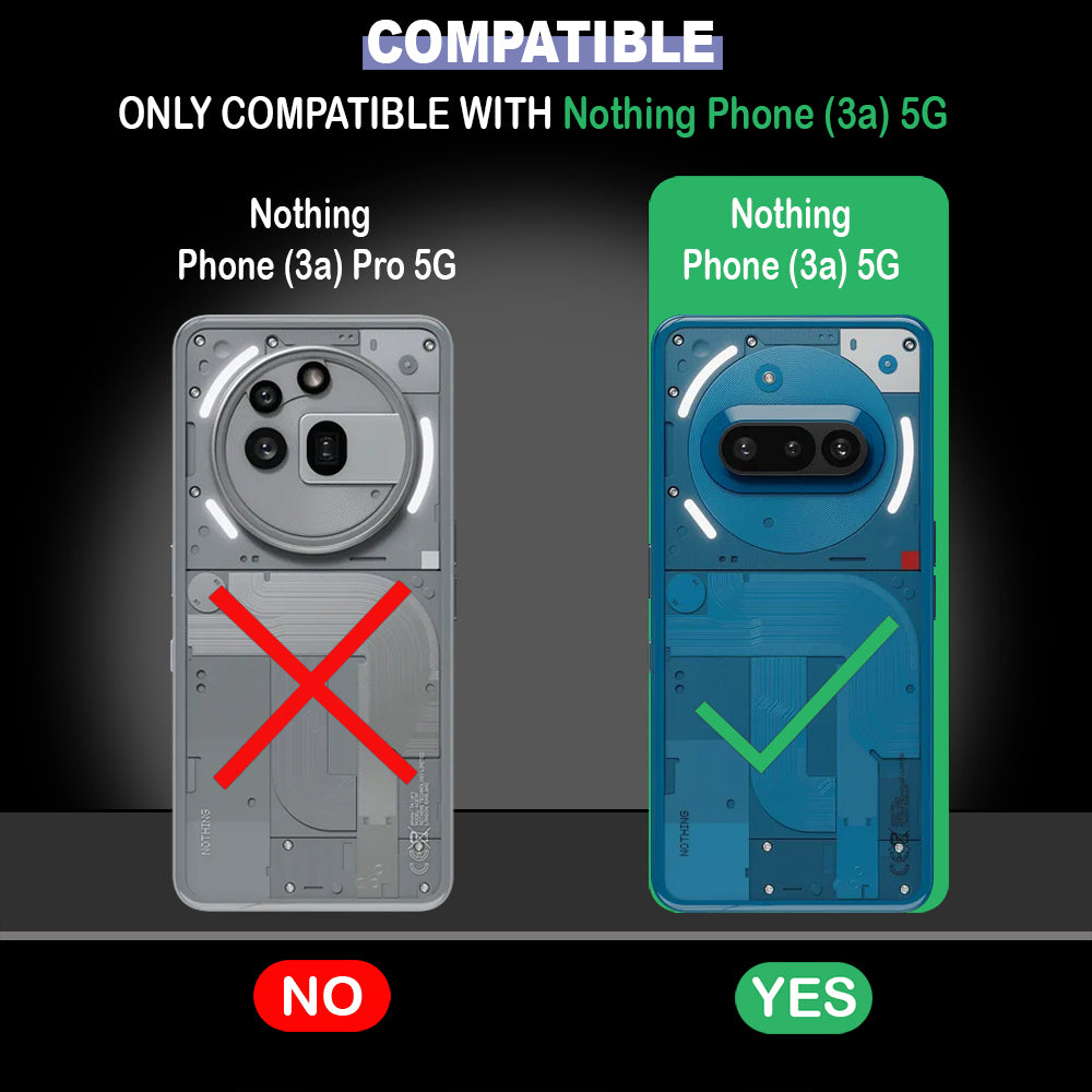 3D Circles Designer 2D Printed Back Case Cover for Nothing Phone (3a) 5G