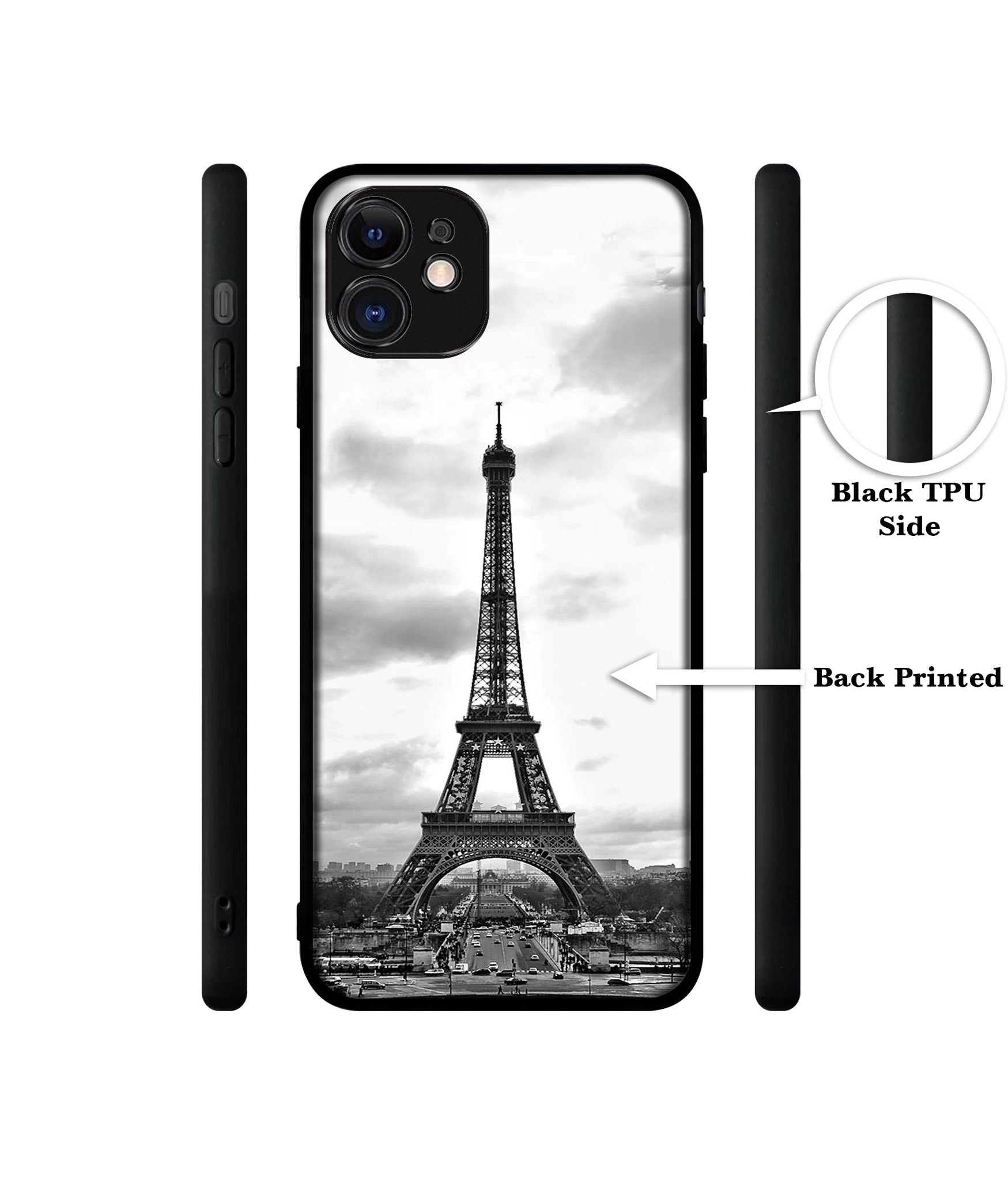 Eiffel Tower Designer 2D Printed Back Case Cover for Apple iPhone 11