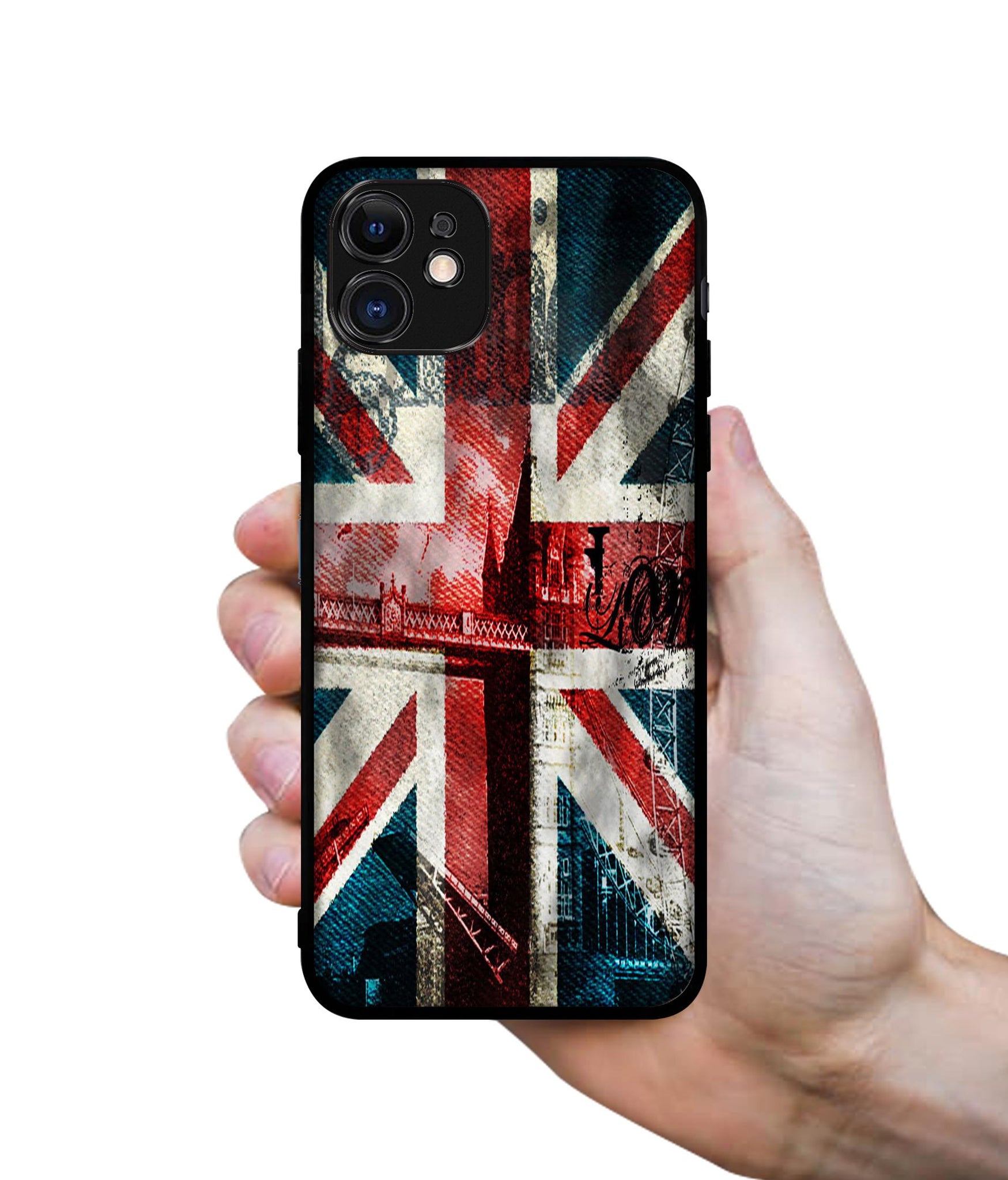 London Flag wallpaper Designer 2D Printed Back Case Cover for Apple iPhone 11