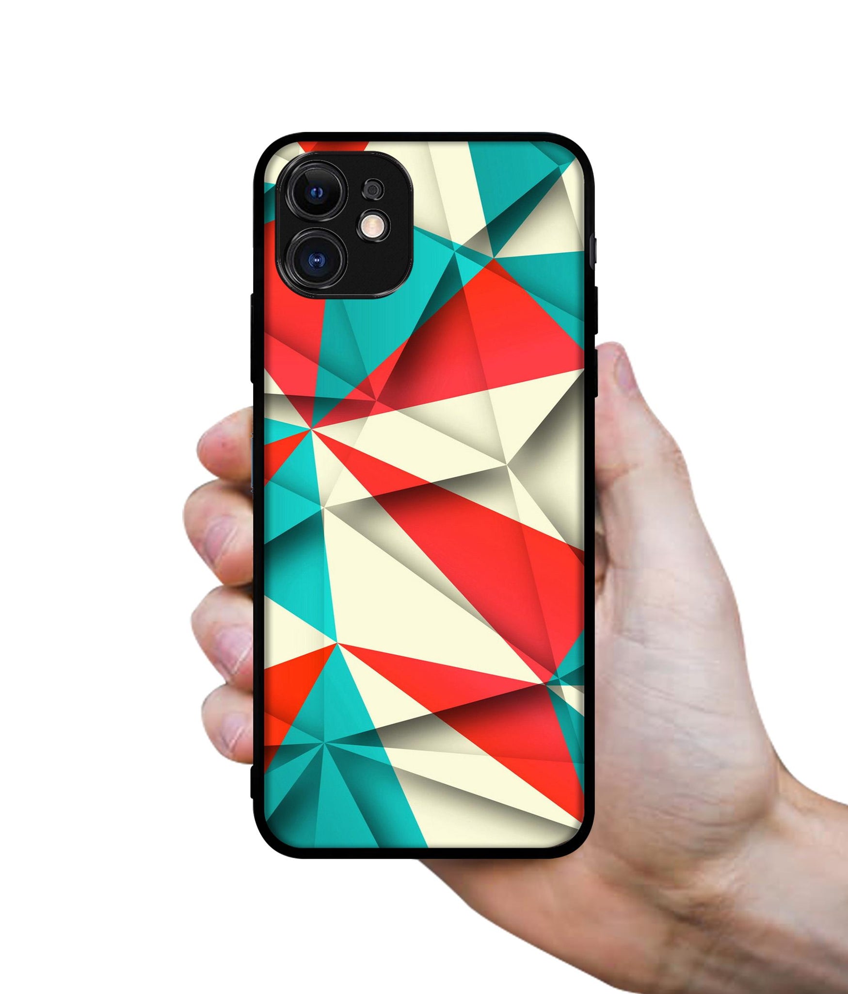 Red Blue White Pattern Designer 2D Printed Back Case Cover for Apple iPhone 11