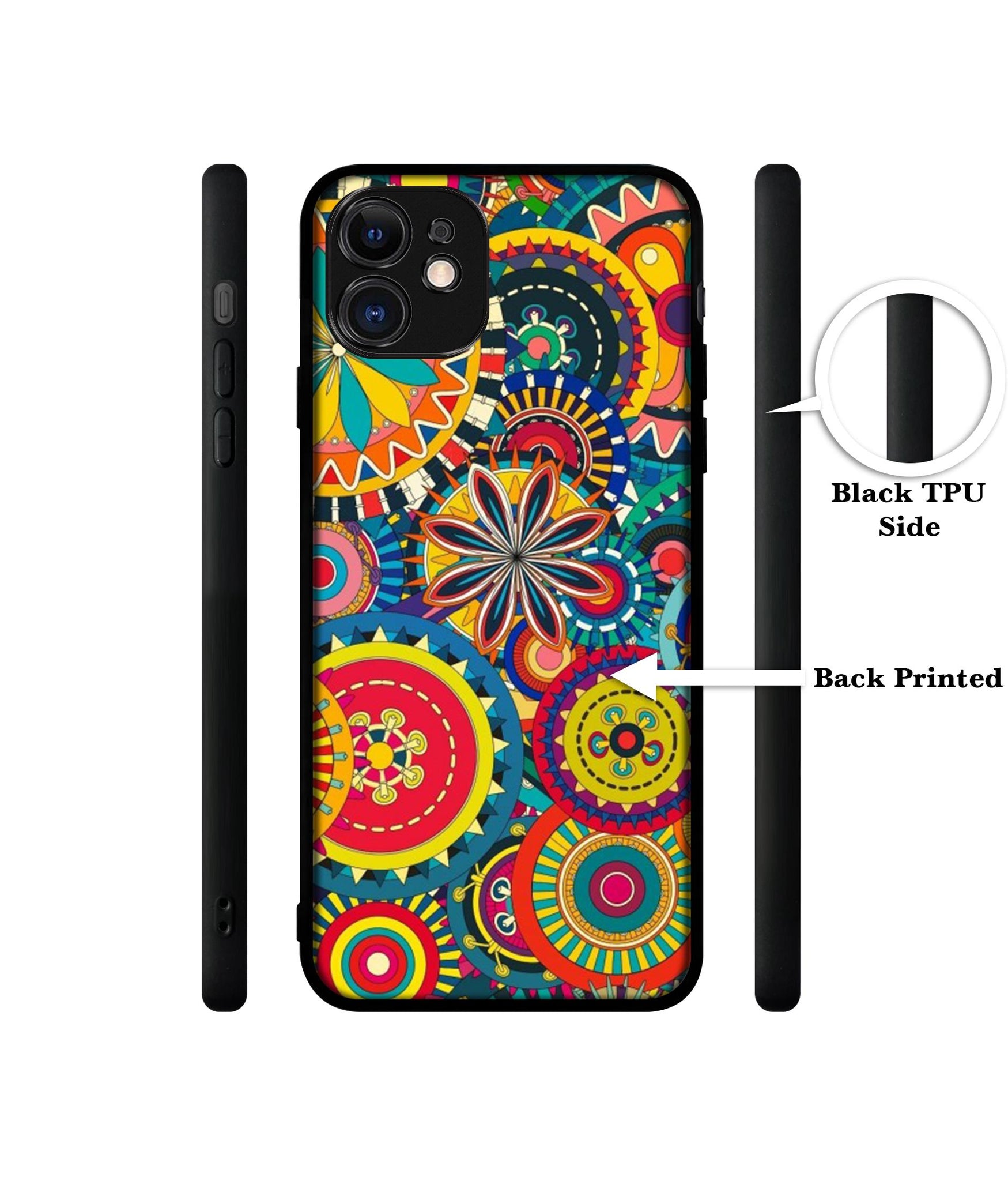 Ring Pattern Print Designer 2D Printed Back Case Cover for Apple iPhone 11