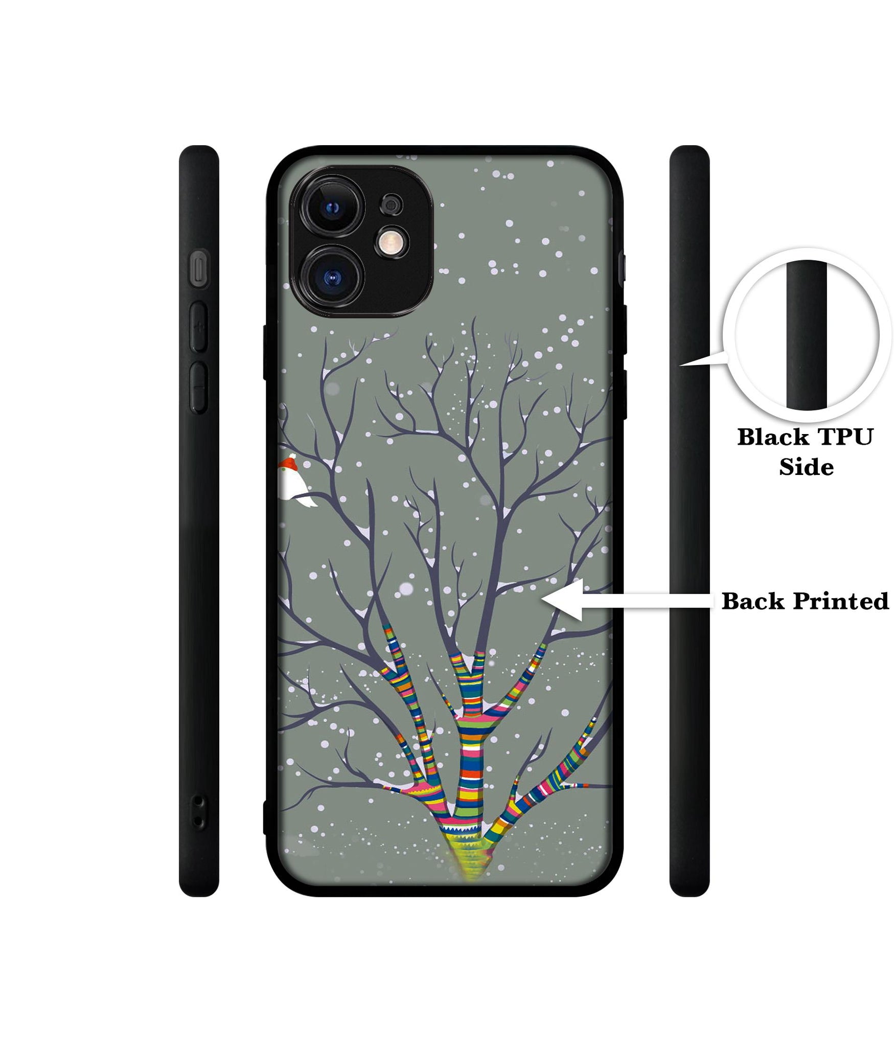 Winter Pattern Print Designer 2D Printed Back Case Cover for Apple iPhone 11