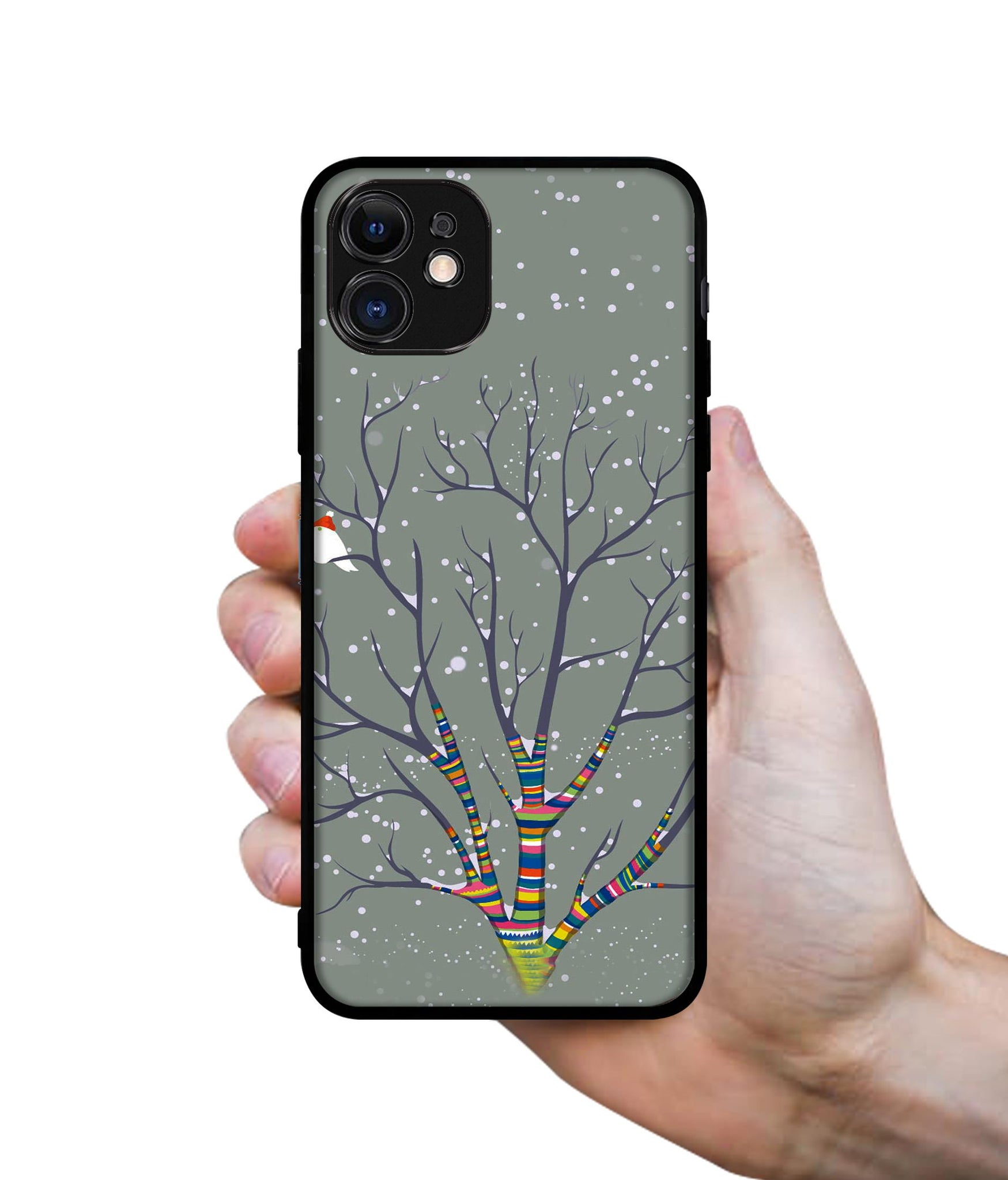 Winter Pattern Print Designer 2D Printed Back Case Cover for Apple iPhone 11