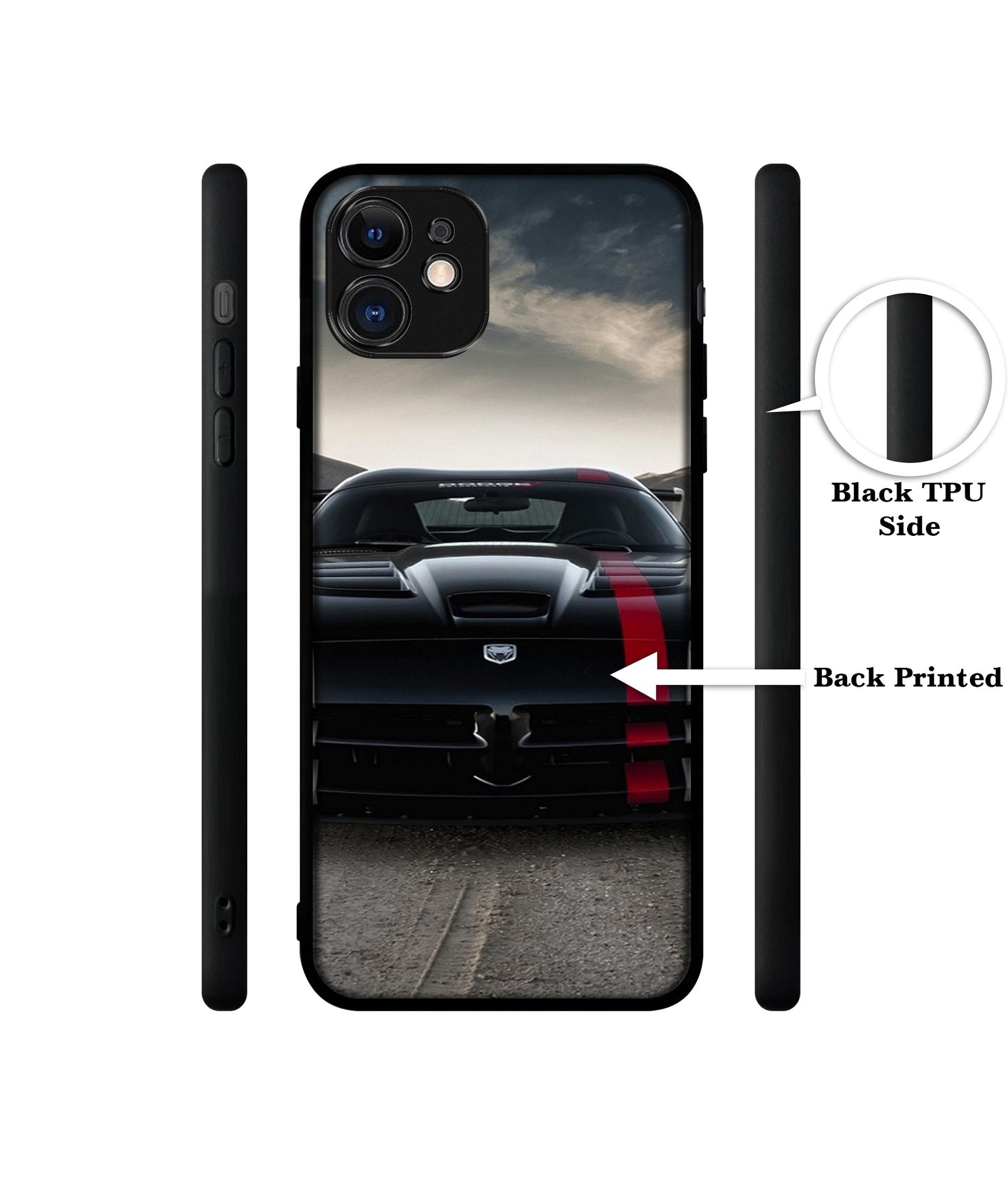 Sports Car Pattern Designer 2D Printed Back Case Cover for Apple iPhone 11