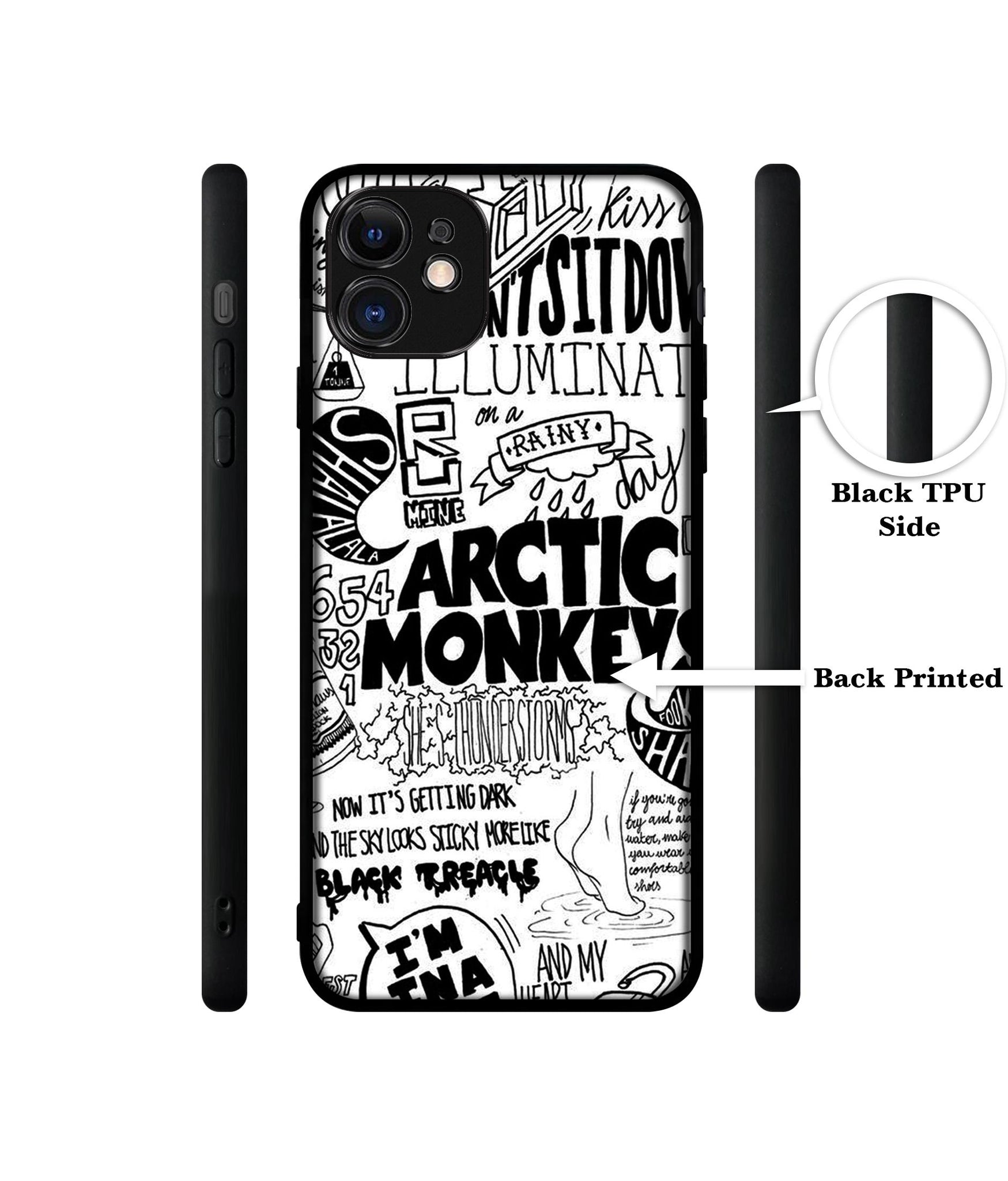 Arctic Monkeys Pattern Designer 2D Printed Back Case Cover for Apple iPhone 11