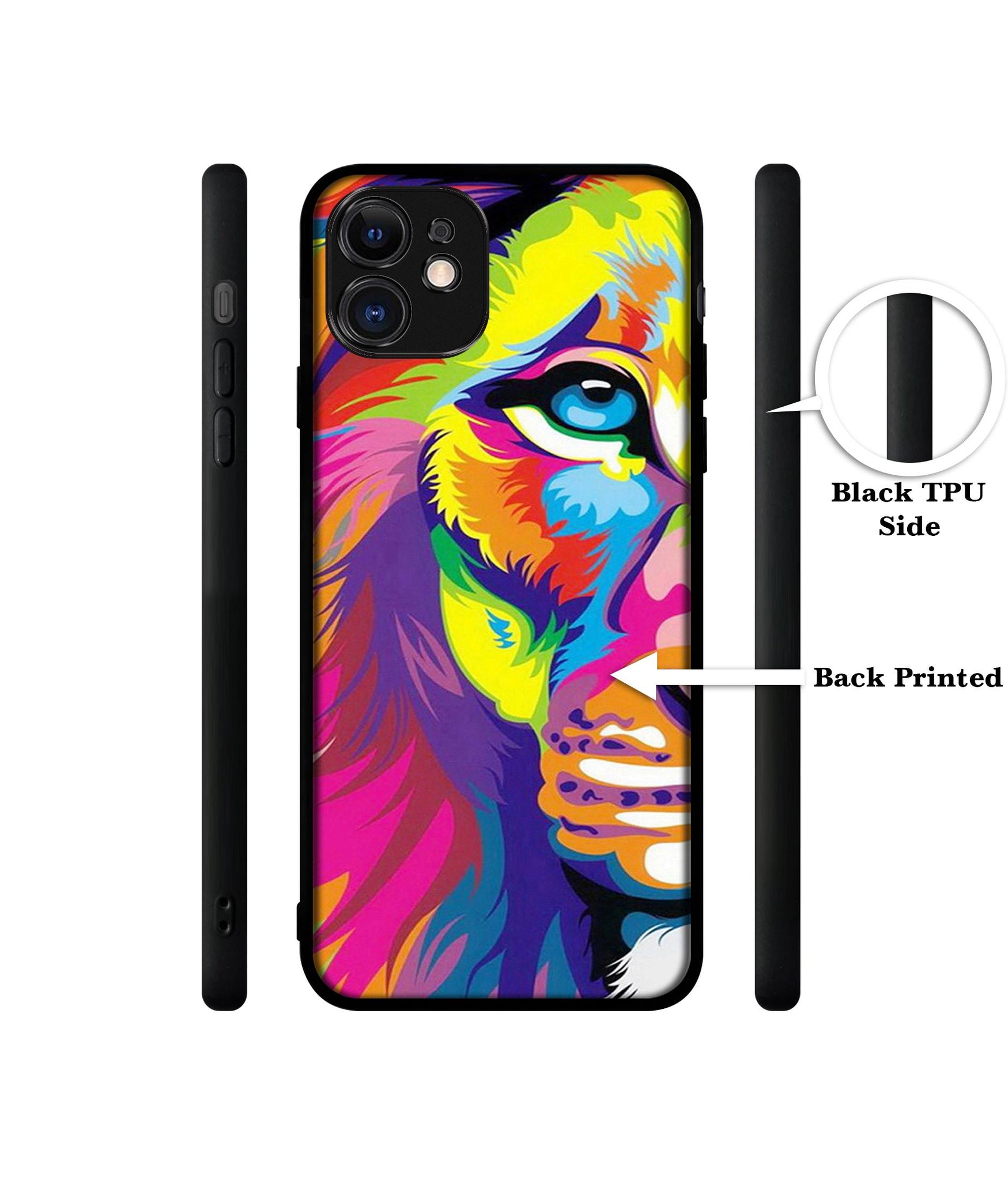 Lion Designer 2D Printed Back Case Cover for Apple iPhone 11