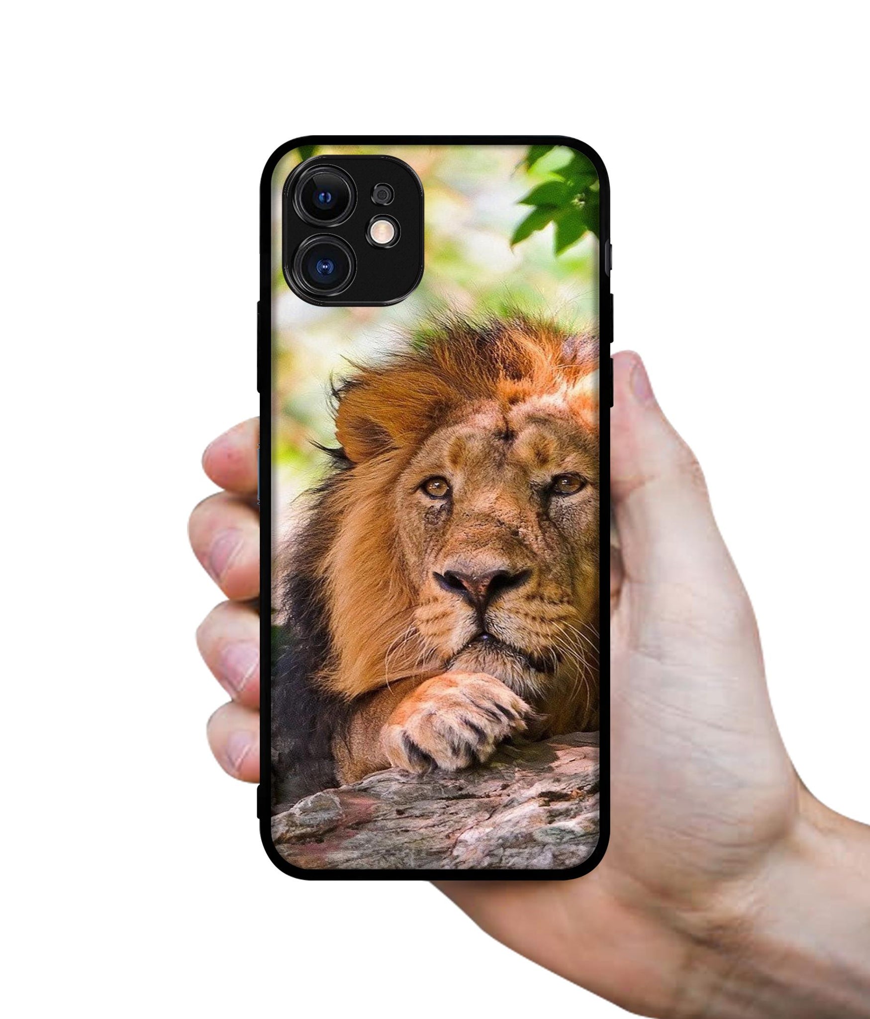 Tiger Pattern Print Designer 2D Printed Back Case Cover for Apple iPhone 11