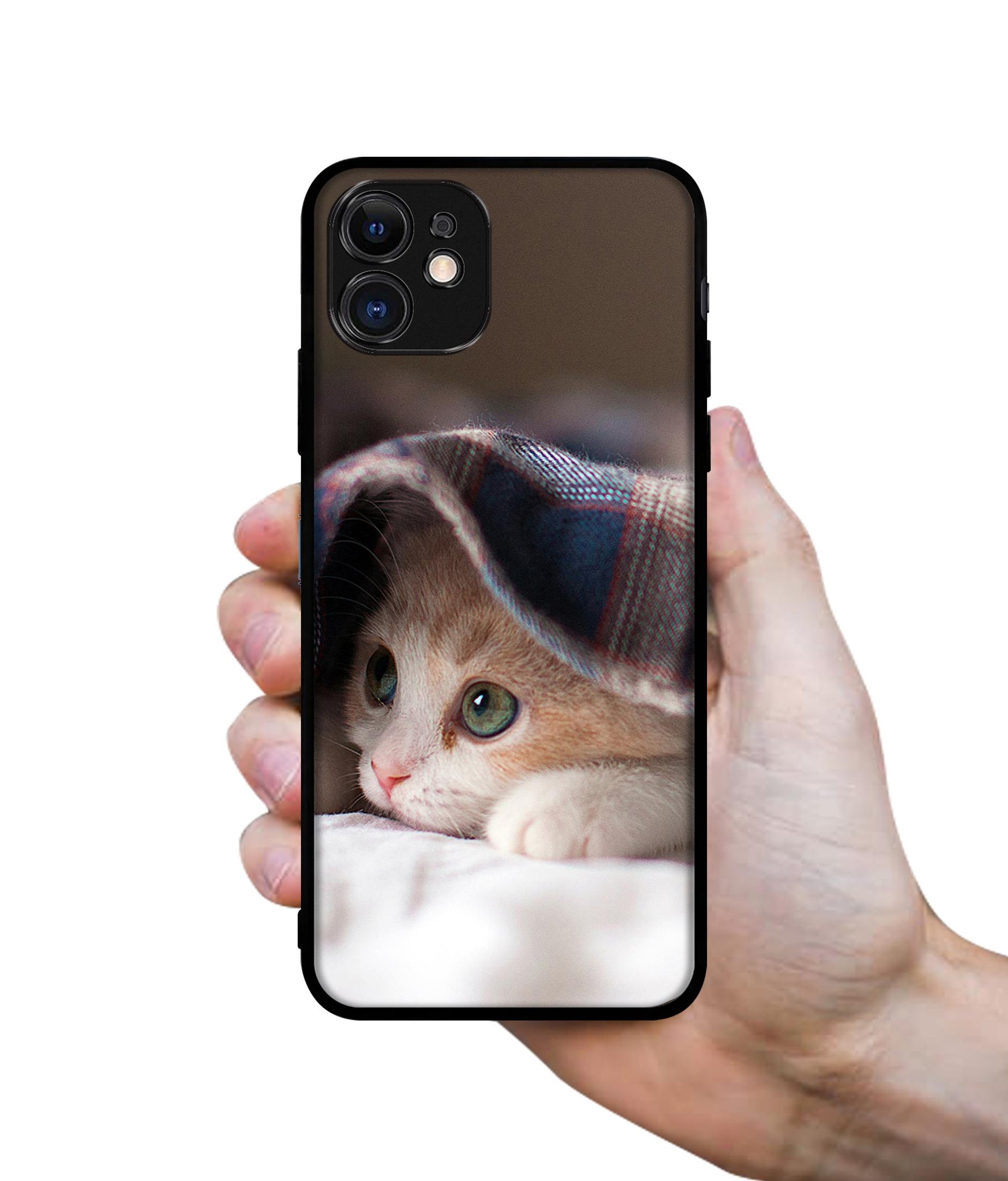 Sleepy Kitten Designer 2D Printed Back Case Cover for Apple iPhone 11