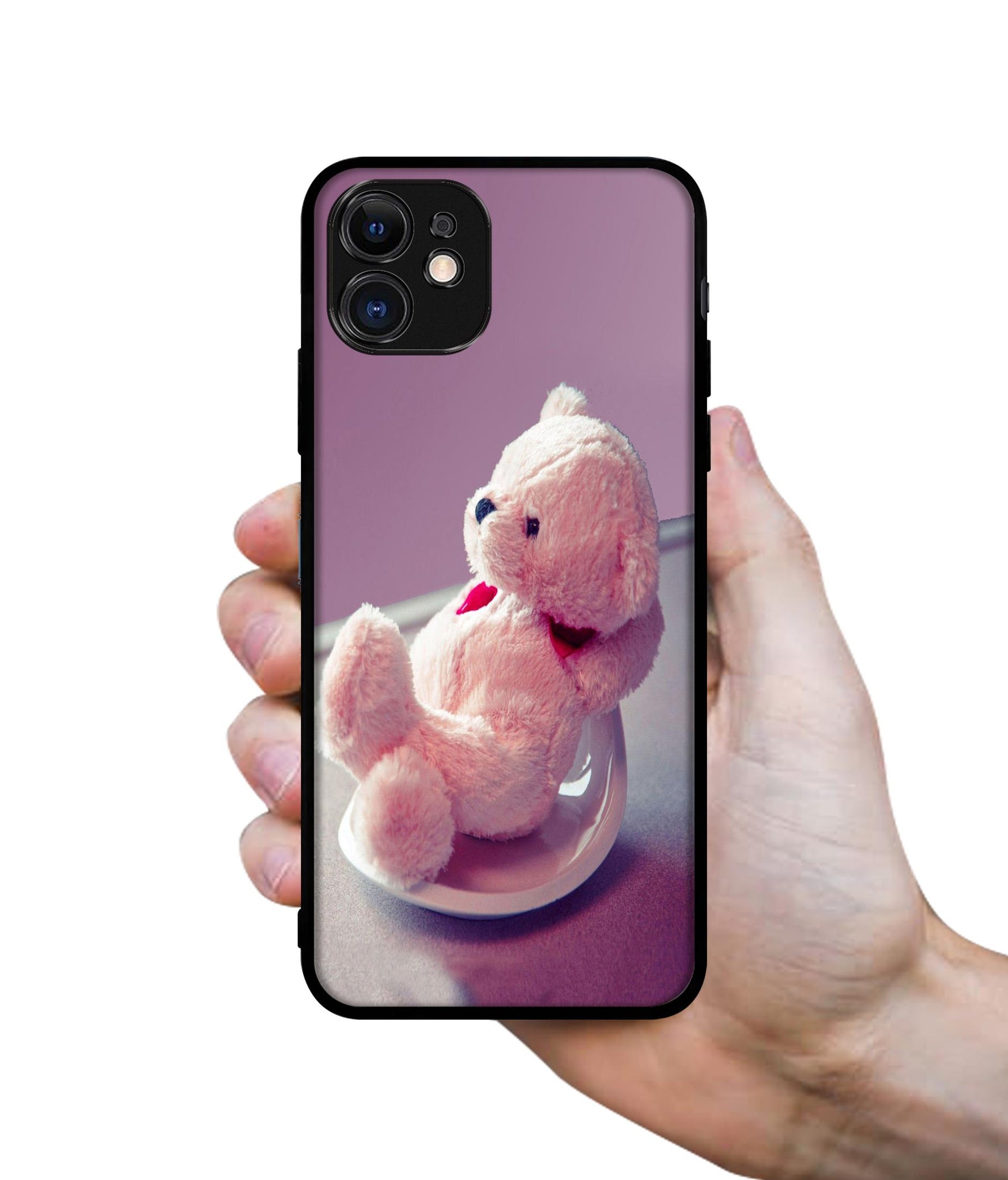 Cute Teddy Bear Designer 2D Printed Back Case Cover for Apple iPhone 11