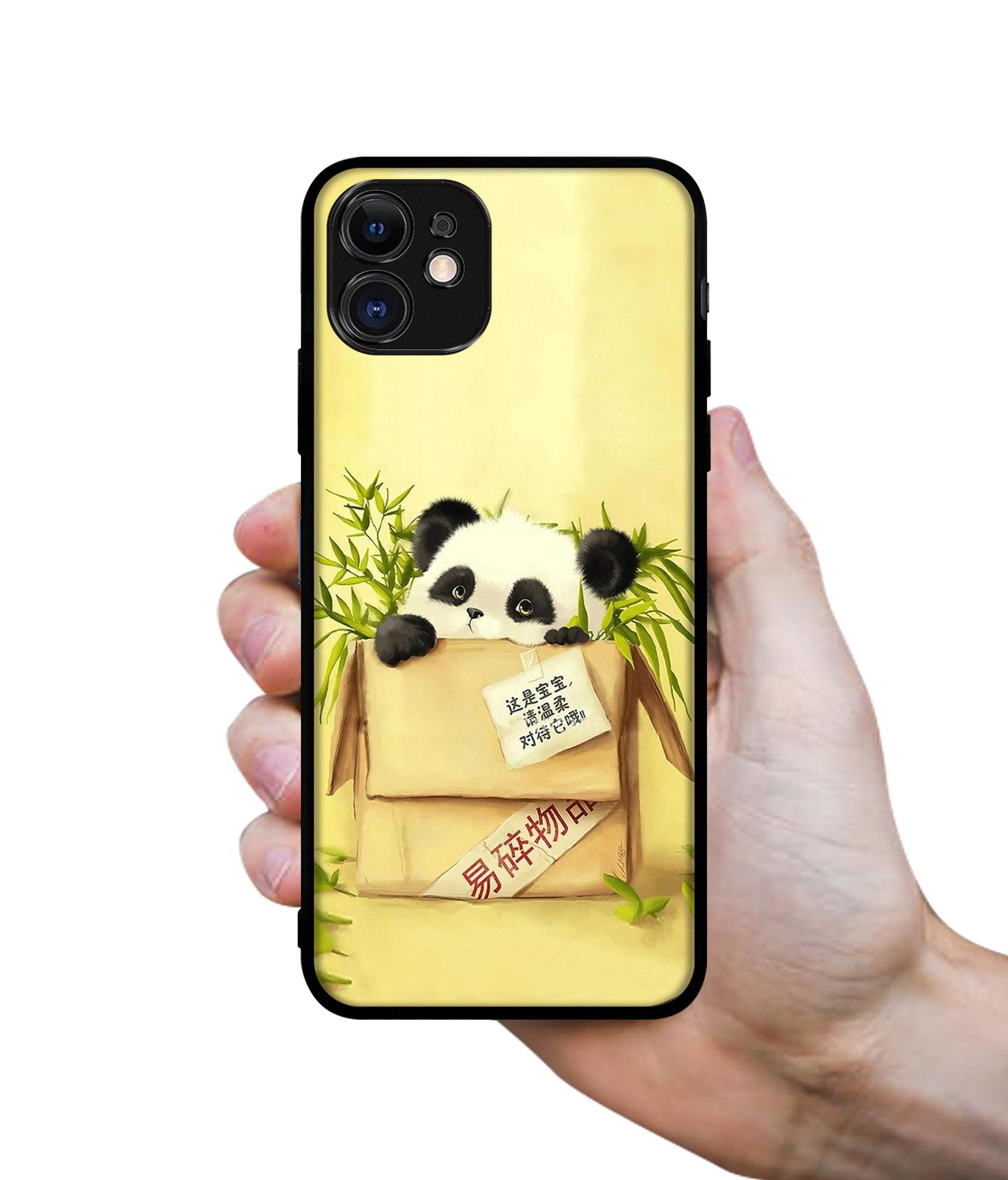 Panda In Box Designer 2D Printed Back Case Cover for Apple iPhone 11