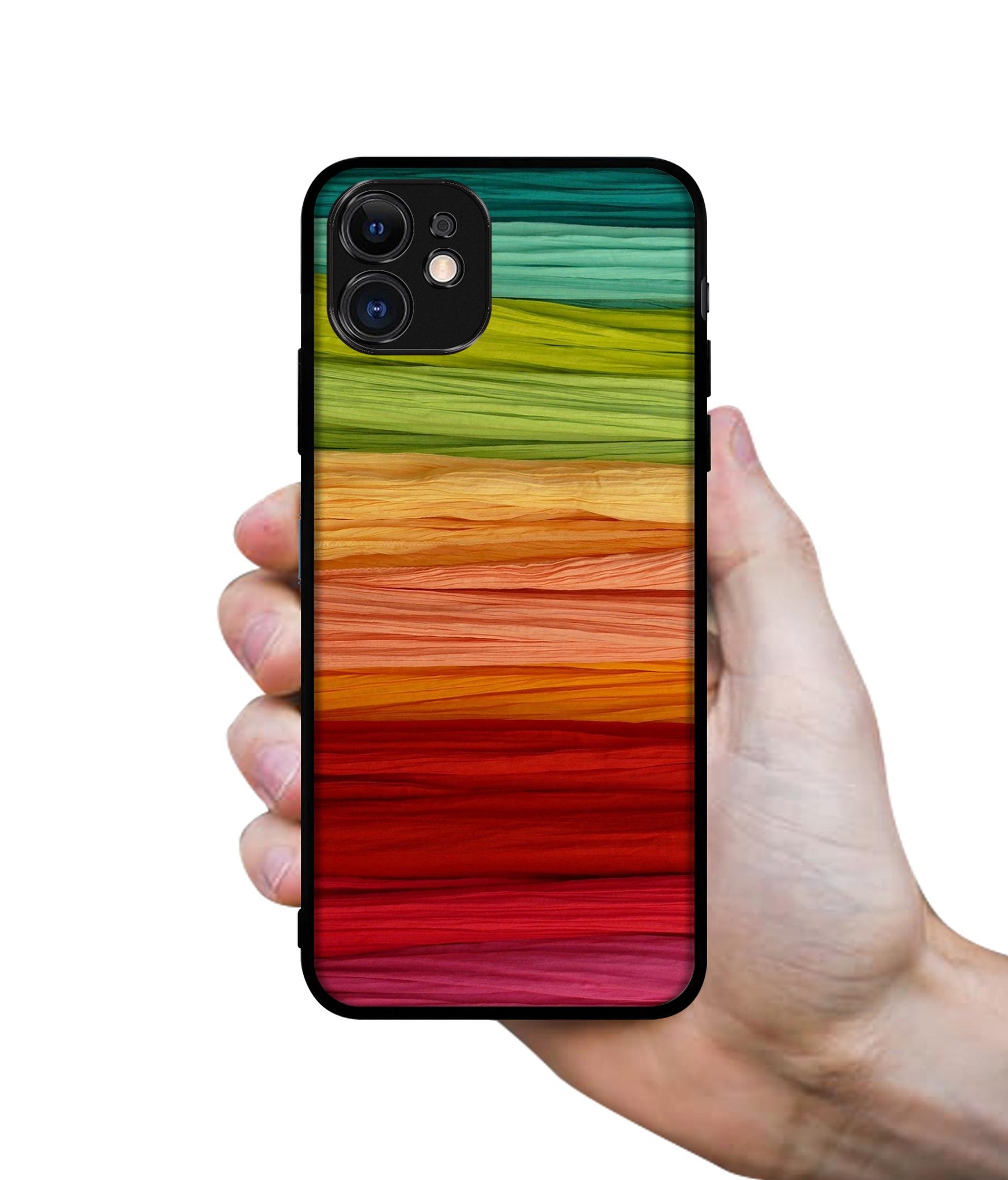 Colorful Thread Designer 2D Printed Back Case Cover for Apple iPhone 11