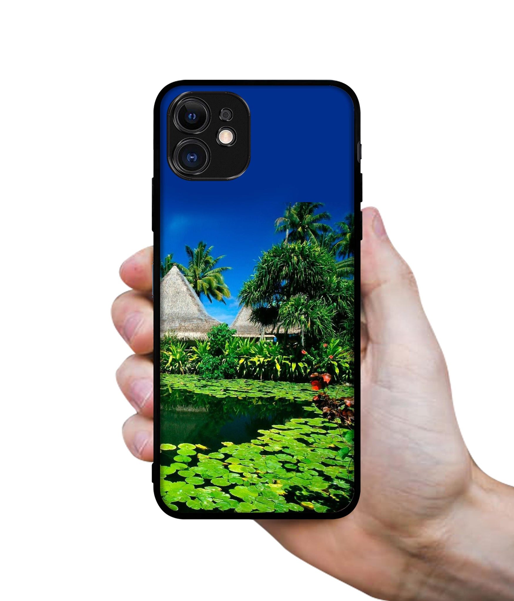 Tropics Water Designer 2D Printed Back Case Cover for Apple iPhone 11