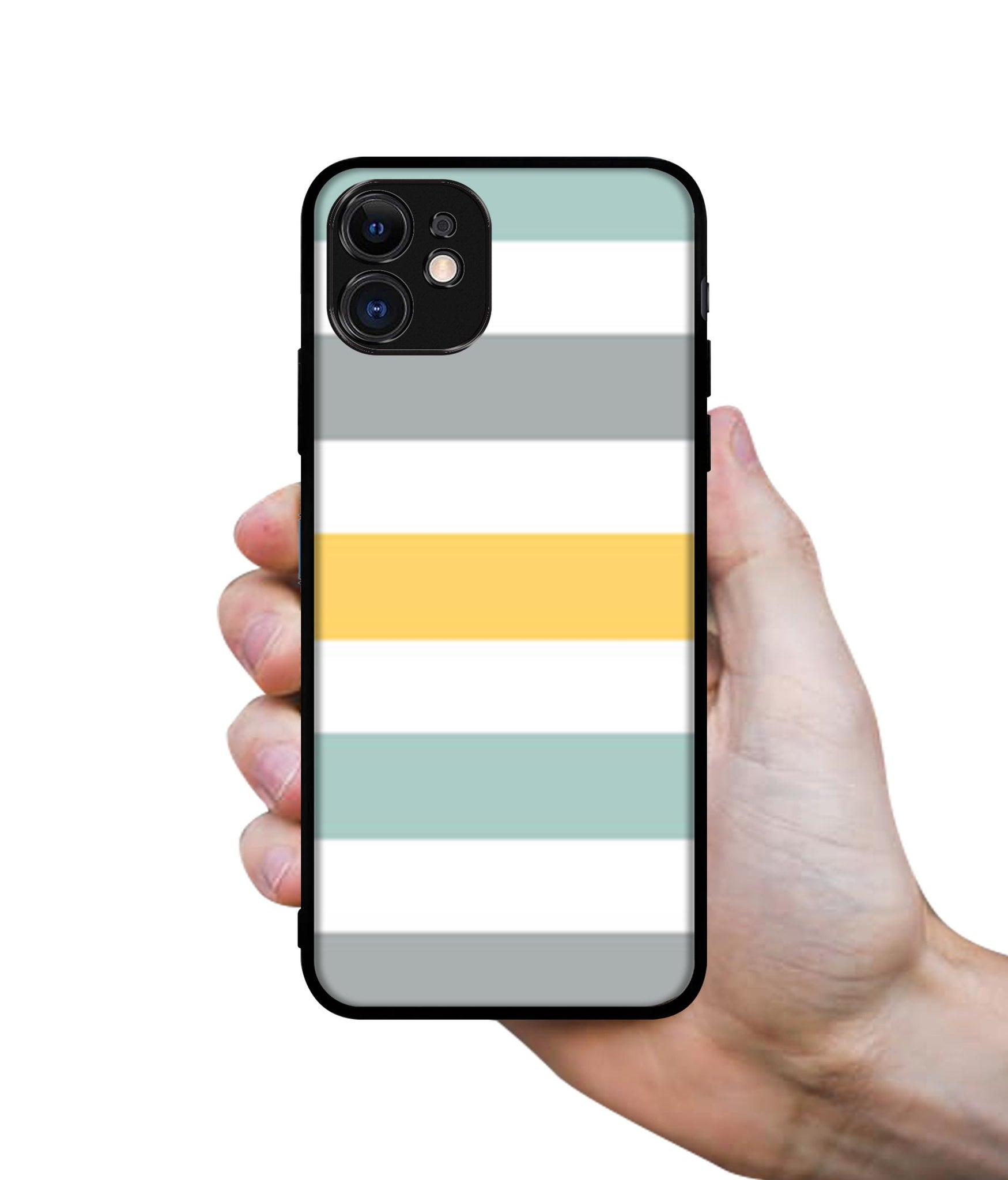 Line Texture Designer 2D Printed Back Case Cover for Apple iPhone 11