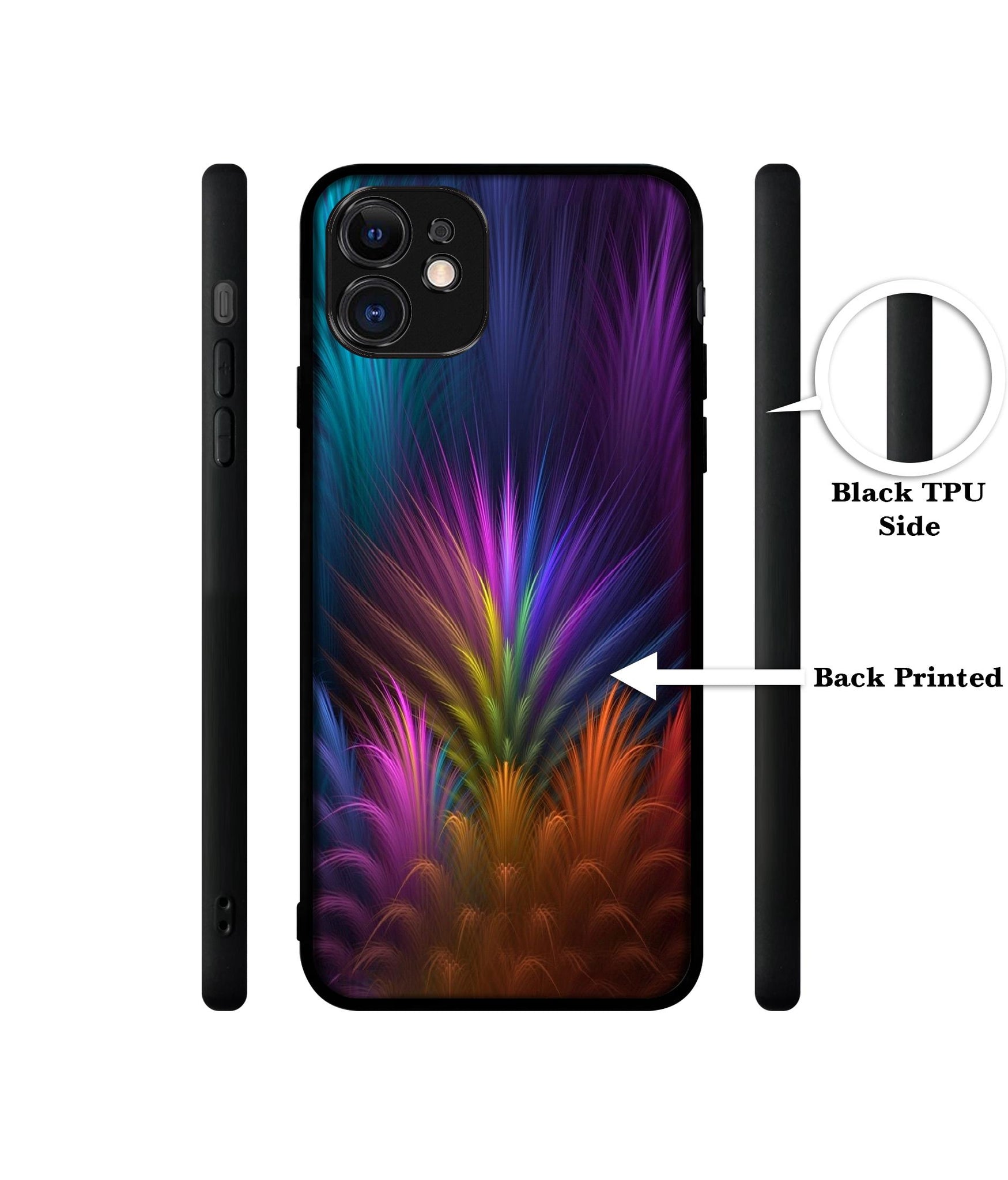 Multicoloured Designer 2D Printed Back Case Cover for Apple iPhone 11