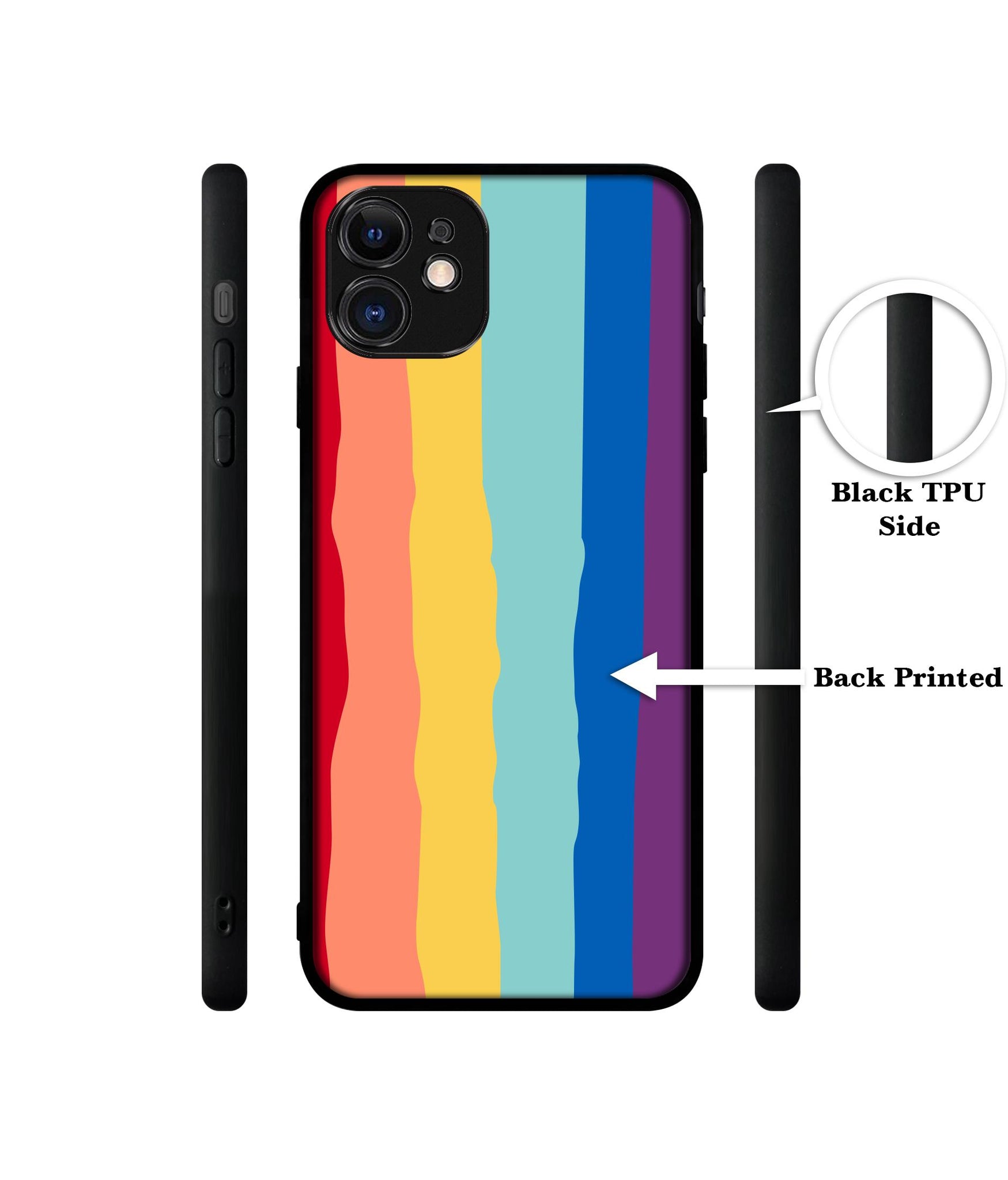 Rainbow Designer 2D Printed Back Case Cover for Apple iPhone 11