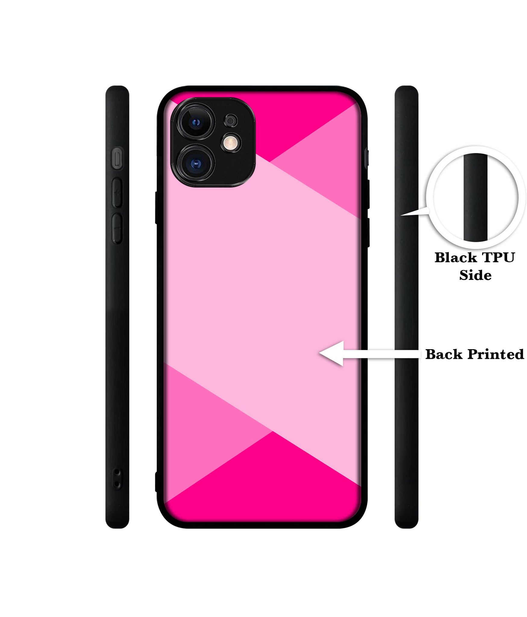 Pink Cross Vector Designer 2D Printed Back Case Cover for Apple iPhone 11