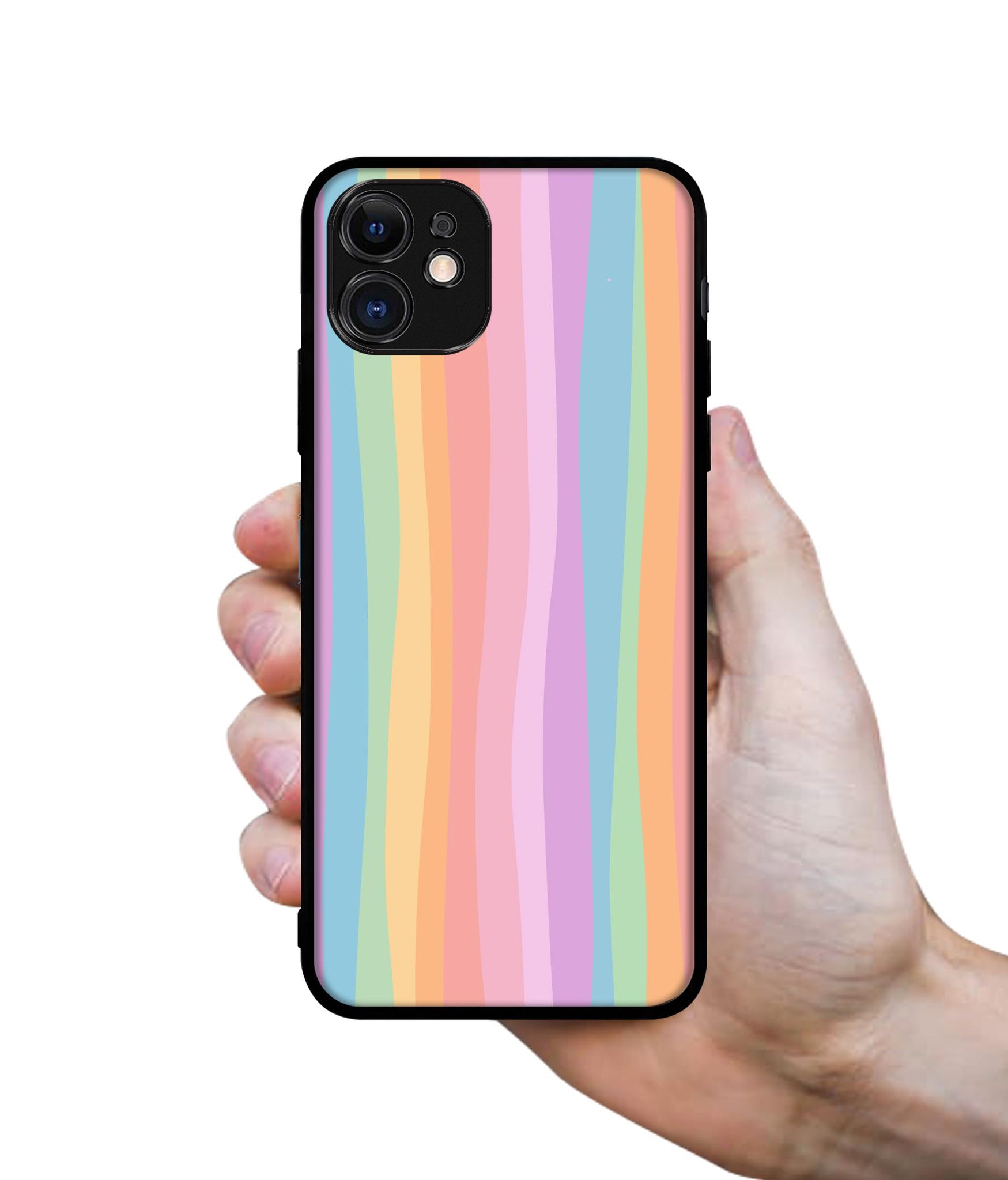 Cool Rainbow Designer 2D Printed Back Case Cover for Apple iPhone 11