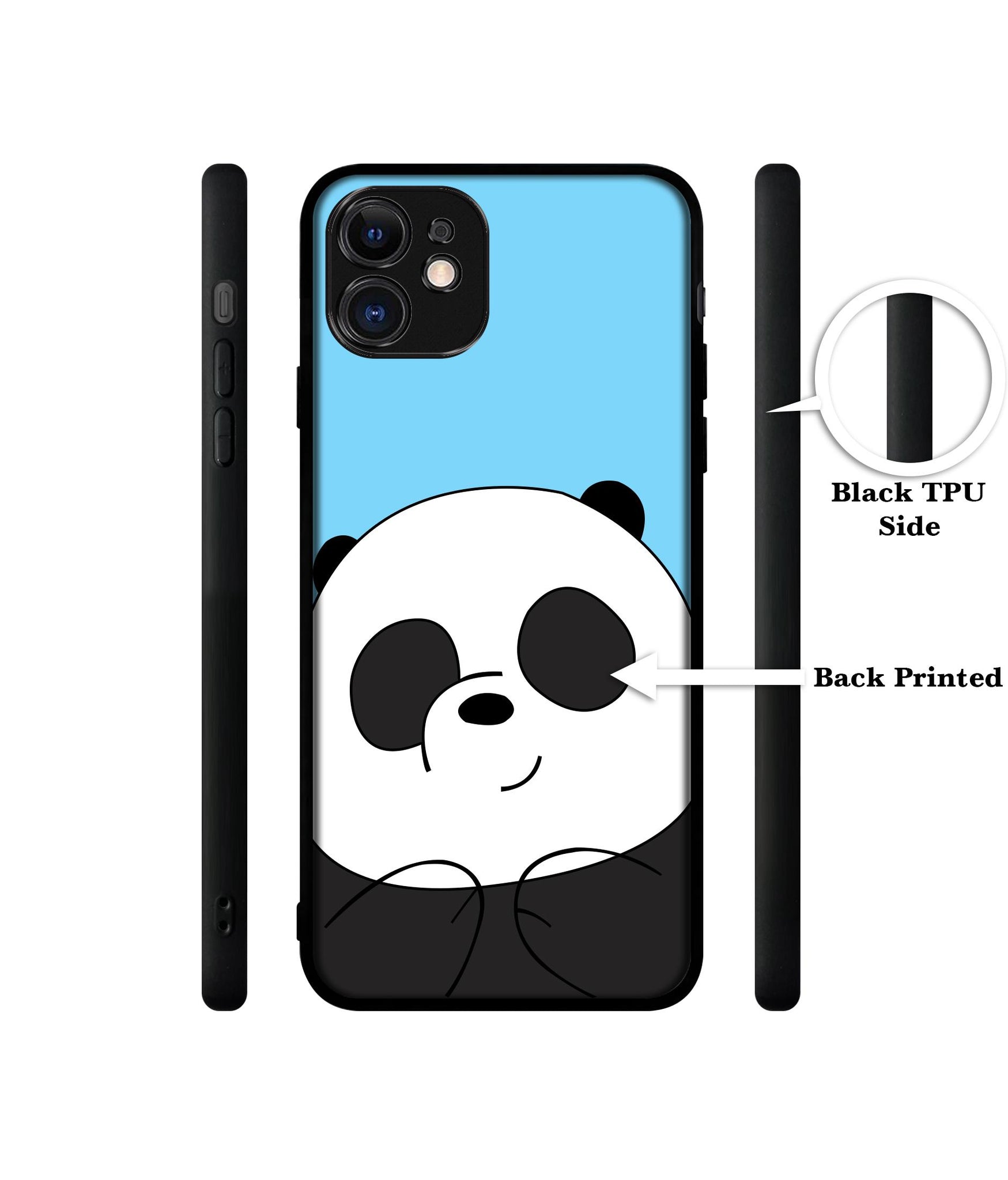 Cute Panda Designer 2D Printed Back Case Cover for Apple iPhone 11