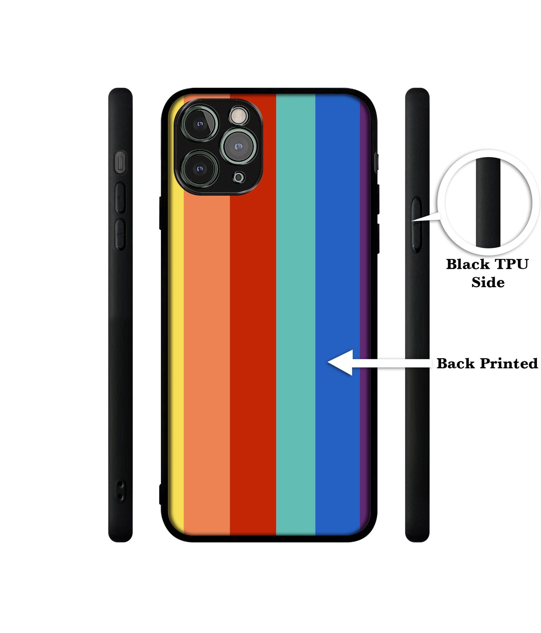 Rainbow Colors Designer 2D Printed Back Case Cover for Apple iPhone 11 Pro